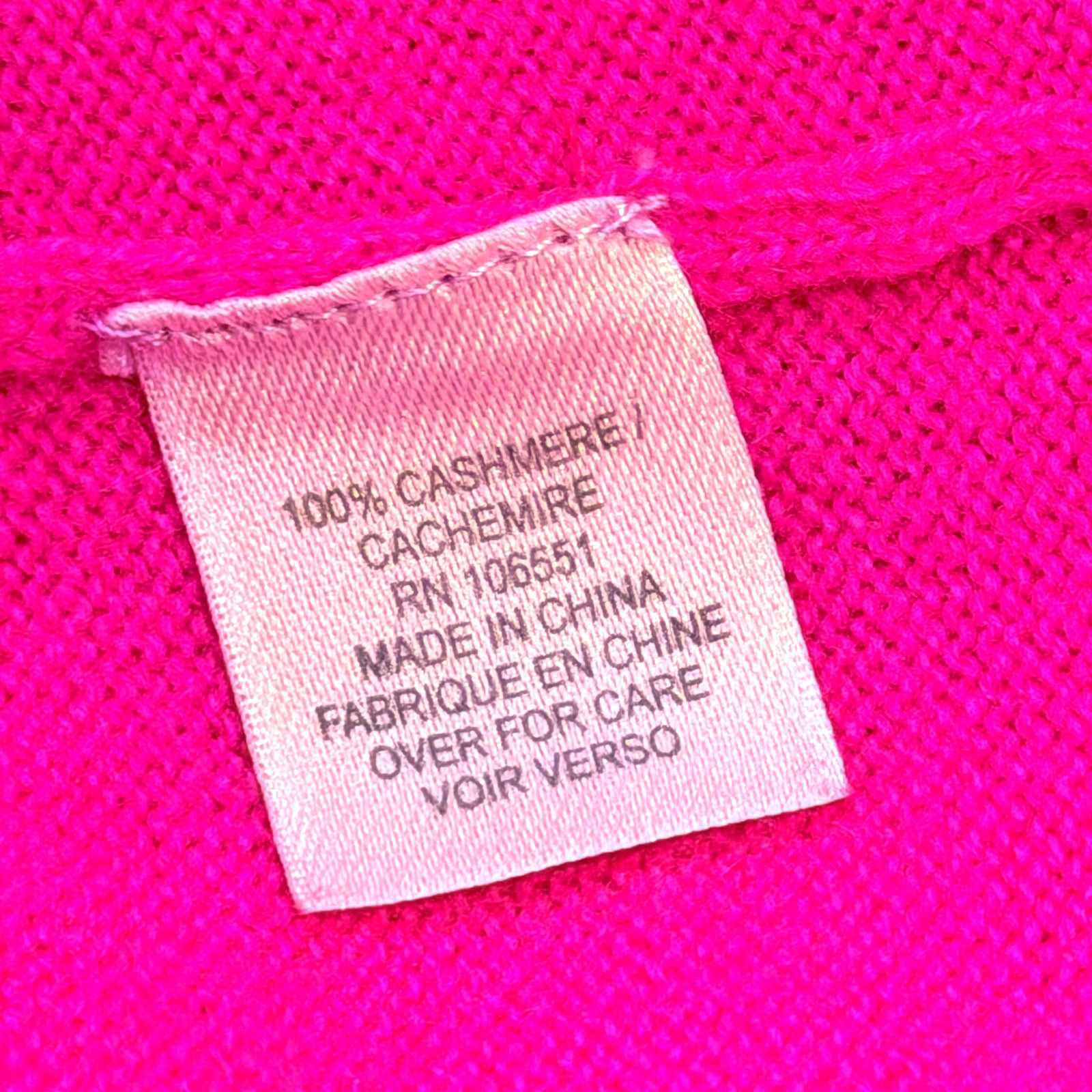 Calypso St Barth Calypso St. Barth 100% Cashmere Pink Tunic Sweater Size XS Size XS / US 0-2 / IT 36-38 - 4 Thumbnail