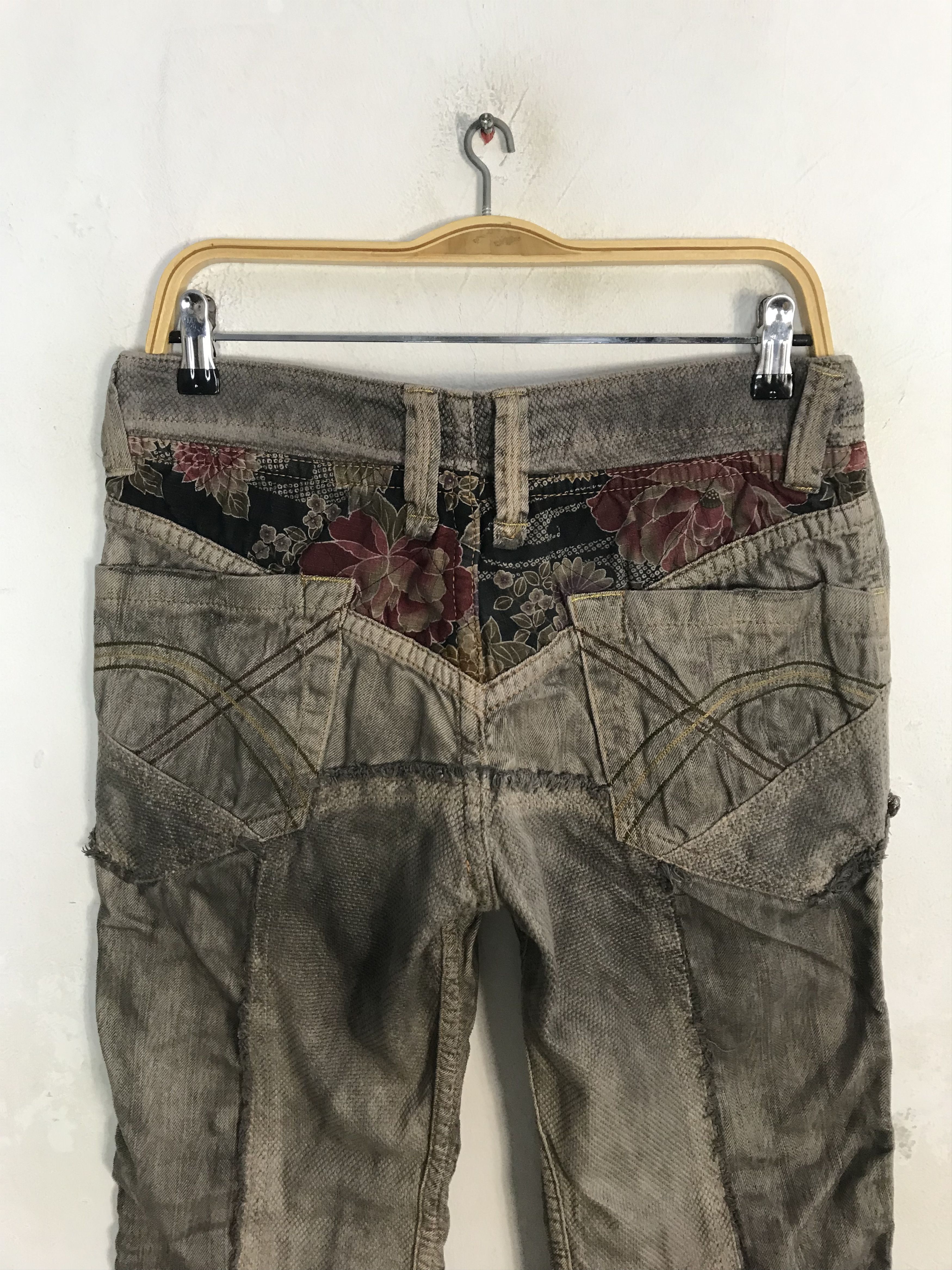 Japanese Brand Japanese Mudwash Jeans Ethic Style Buttonfly Straight Cut Size US 32 / EU 48 - 6 Thumbnail