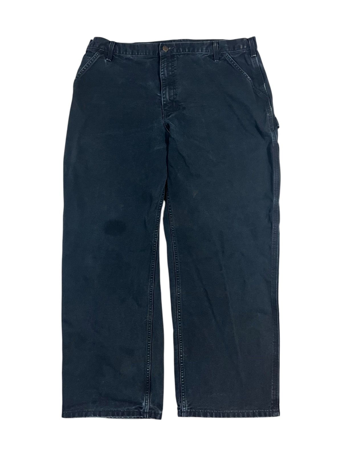 Carhartt Carhartt B11 BLK Work Pants Faded Black 40x30 Size US 40 / EU 56 - 1 Thumbnail