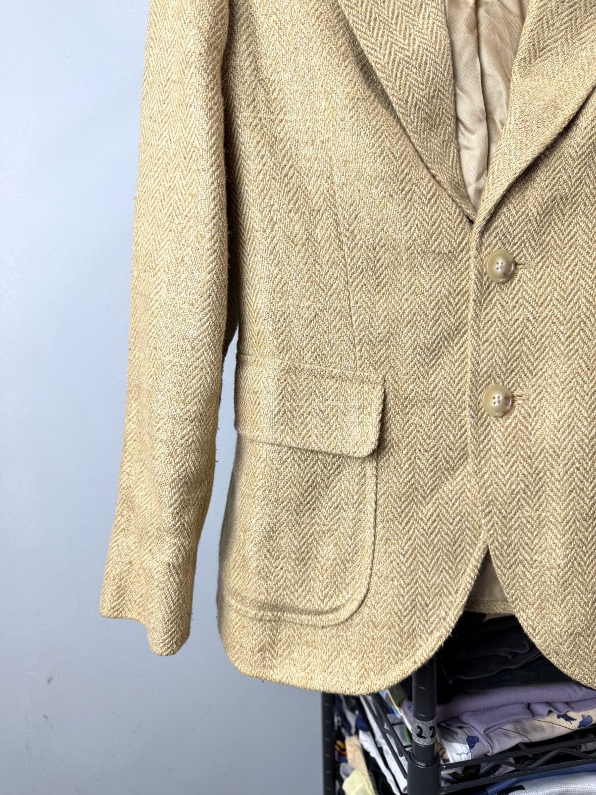 Ralph Lauren Wmns Ralph Lauren Linen Blazer Jacket RRL Size S / US 4 / IT 40 - 3 Thumbnail