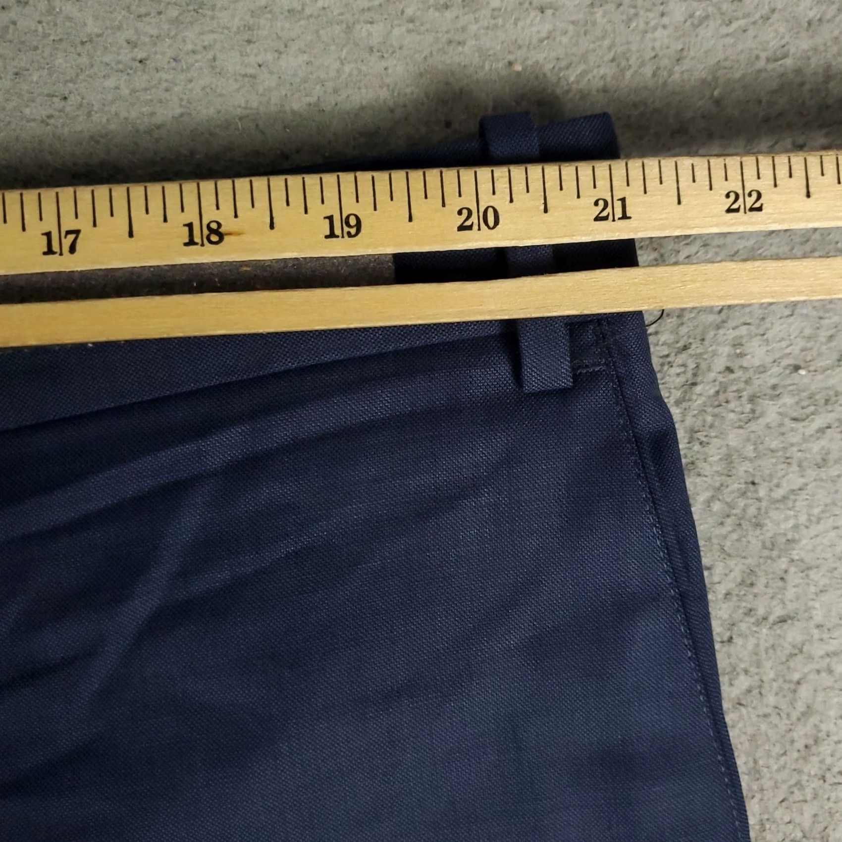 Peter Millar Peter Millar Pants Mens 42x28 Blue Dress Flat Front Trousers Slacks Chino Wool Regular Straight Size US 42 / EU 58 - 3 Thumbnail