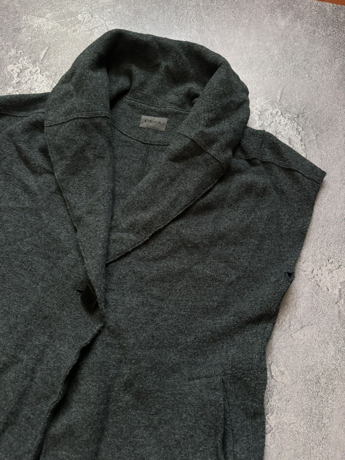 Designer × Vintage Oska 1 boiled Moessmer sleeveless coat vest jacket cape Size S / US 4 / IT 40 - 7 Thumbnail