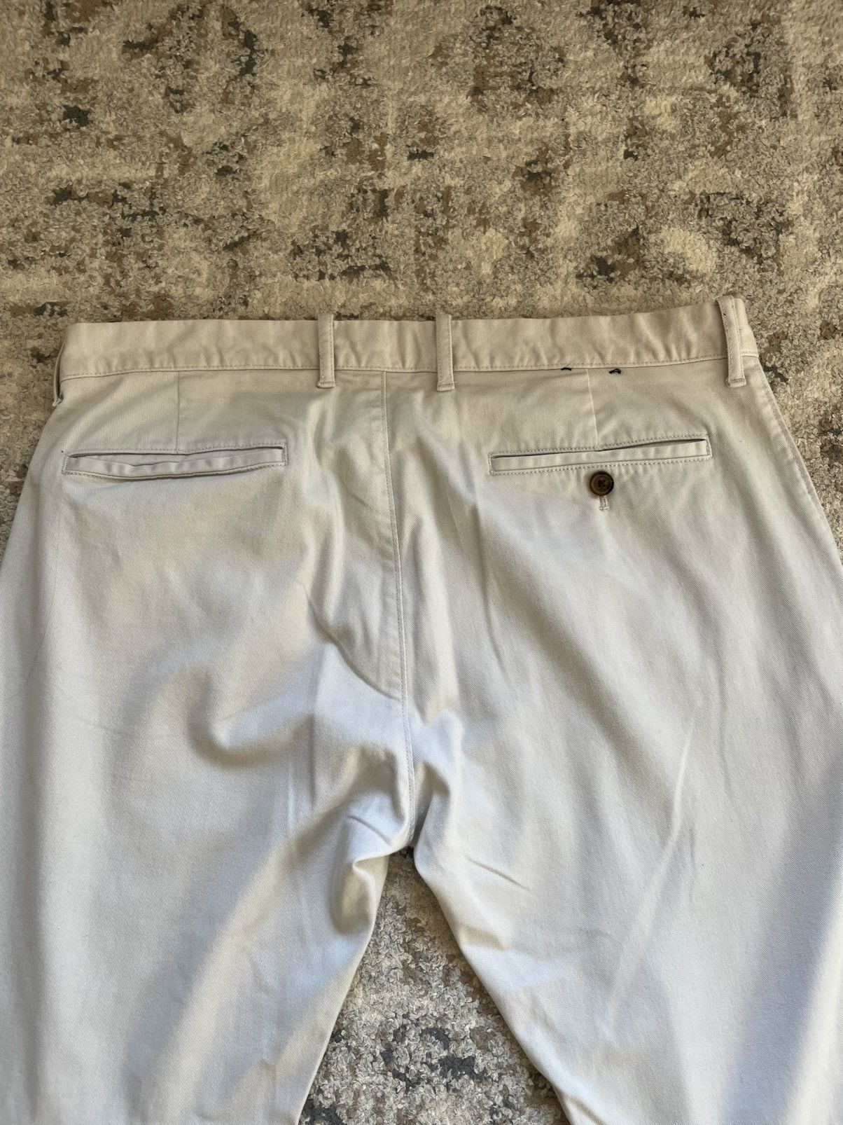 J.Crew J. Crew 34x30 Men’s Light Gray Chinos Size US 34 / EU 50 - 5 Thumbnail
