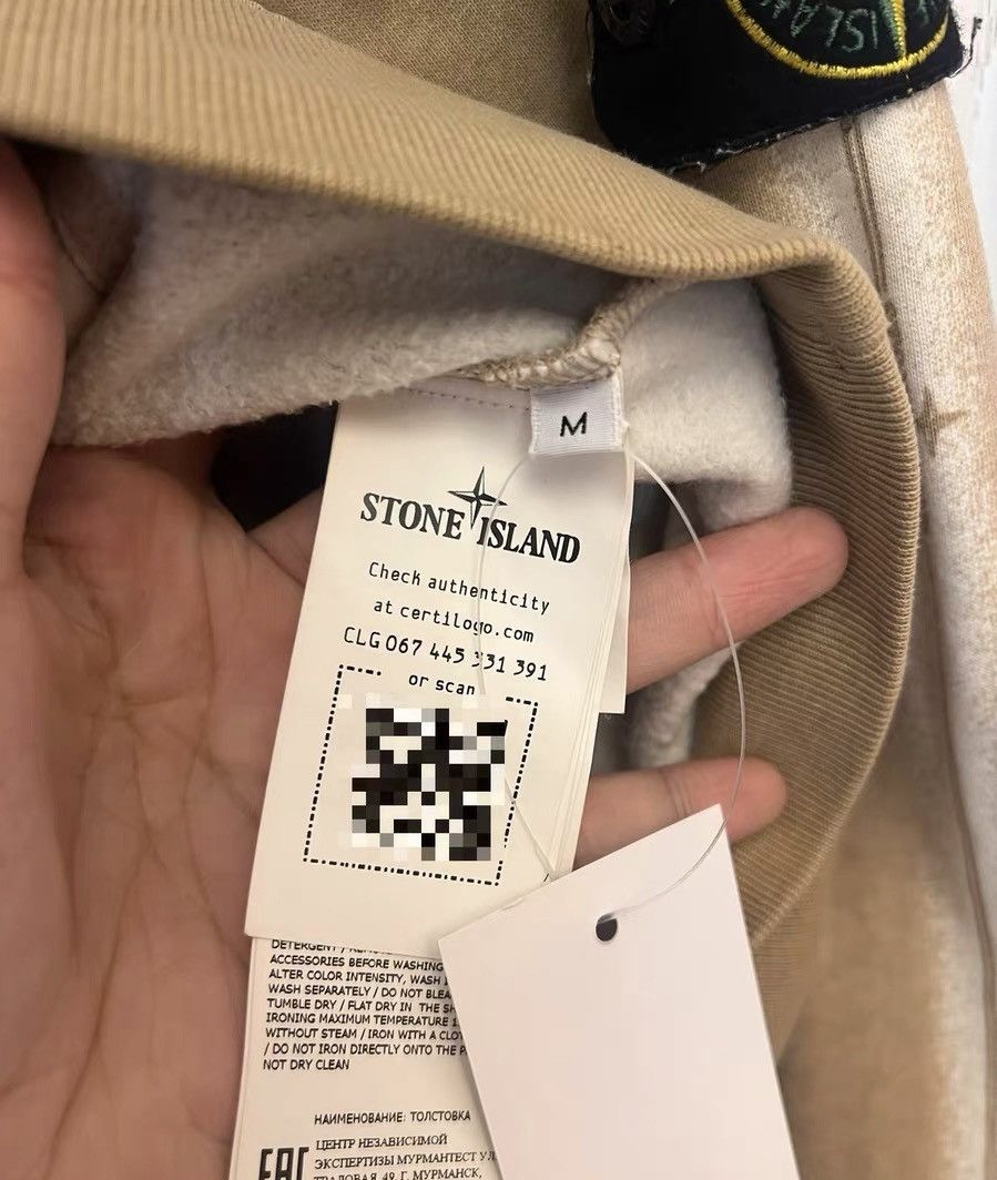 Stone Island Supreme x Stone Island Striped Hoodie Size US M / EU 48-50 / 2 - 3 Thumbnail