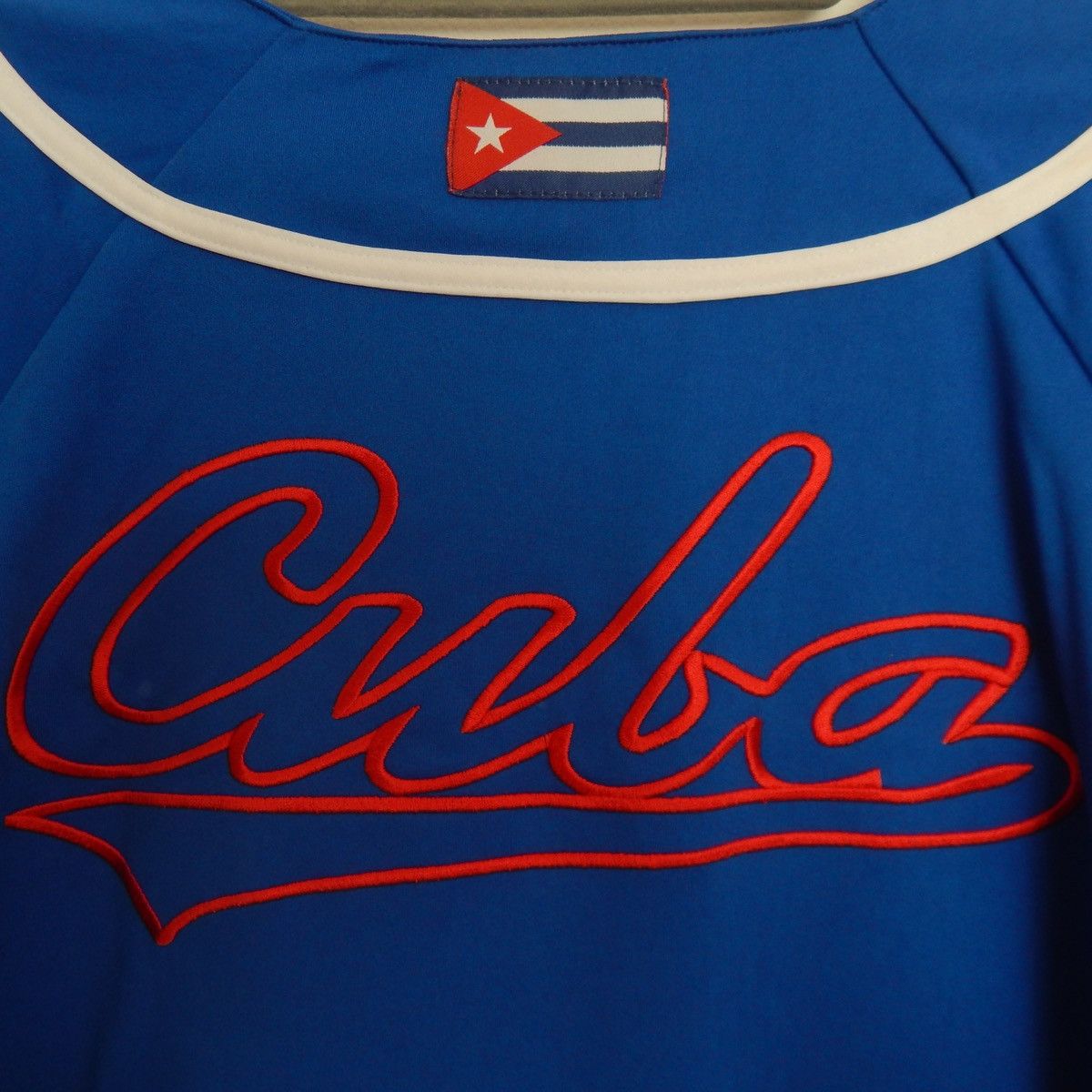 MLB Vintage 00s 2000 Cuba MLB Daring Embroidered jersey y2k hype Size US L / EU 52-54 / 3 - 4 Thumbnail