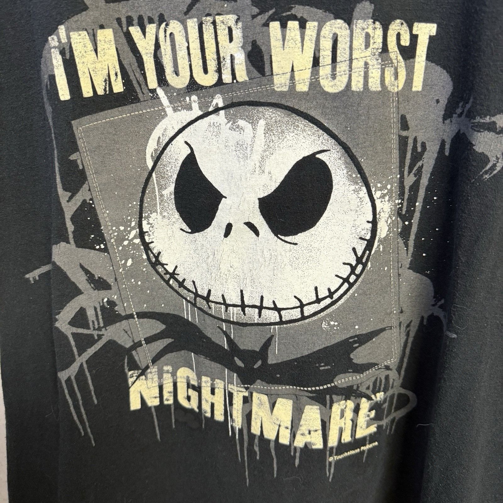 Disney Vintage Disney Nightmare Before Christmas T Shirt Mens XL Size US XL / EU 56 / 4 - 3 Thumbnail