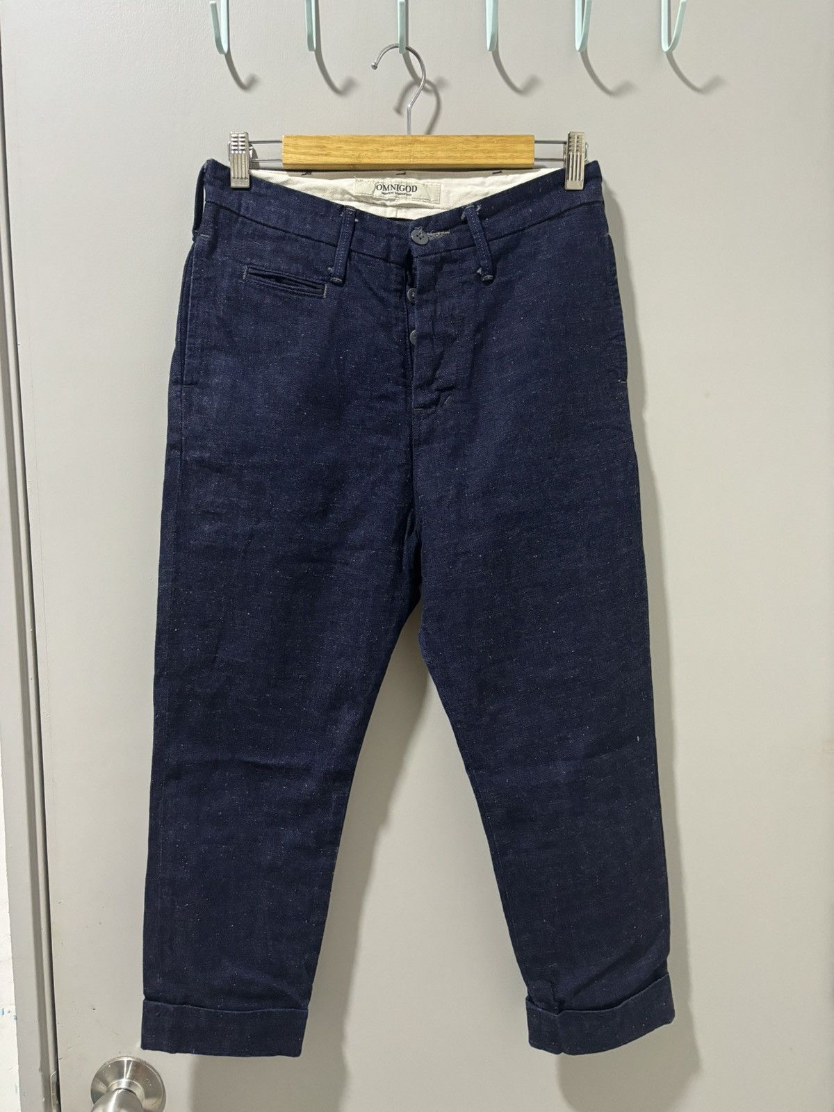 Relaxed Casual wear Navy blue Pants