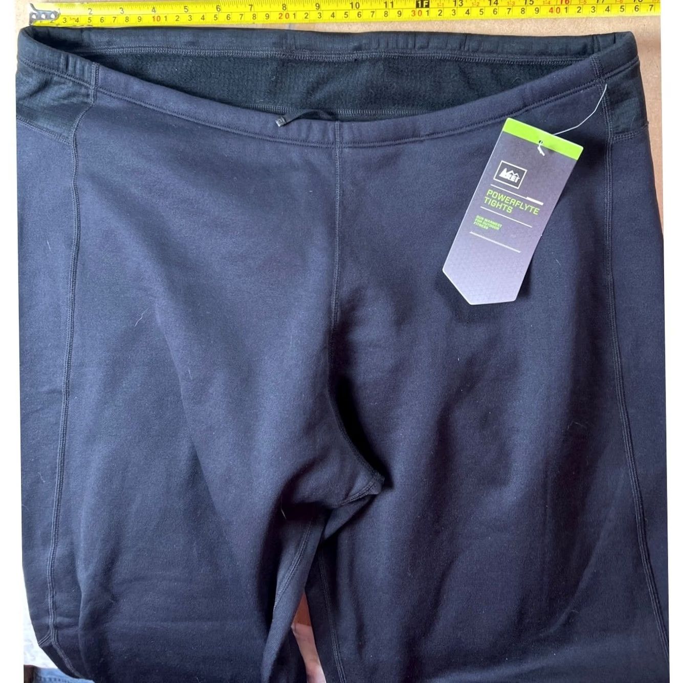 Vintage REI Co-op Fleece Pants Flash Hyperstretch Men's XL Black NWT Extra Large Size US 36 / EU 52 - 5 Thumbnail