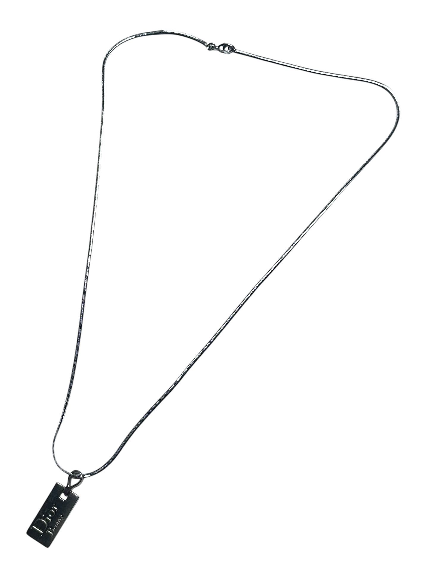Dior Dior Parfums Chain Custom Necklace Size ONE SIZE - 2 Thumbnail