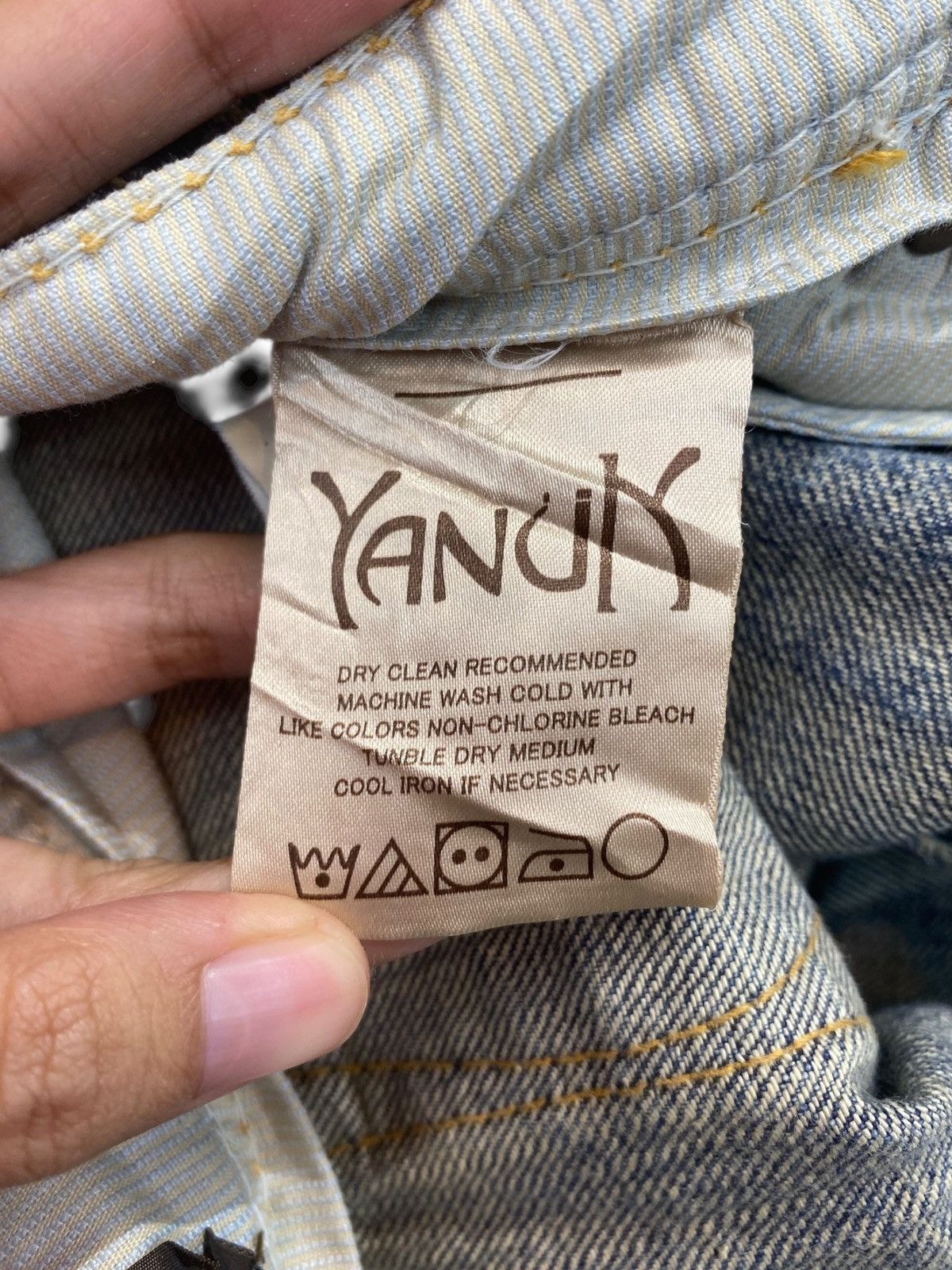 Japanese Brand Japanese Brand Whiskers Faded Wash Style Ripped Jeans Size US 28 / EU 44 - 10 Thumbnail