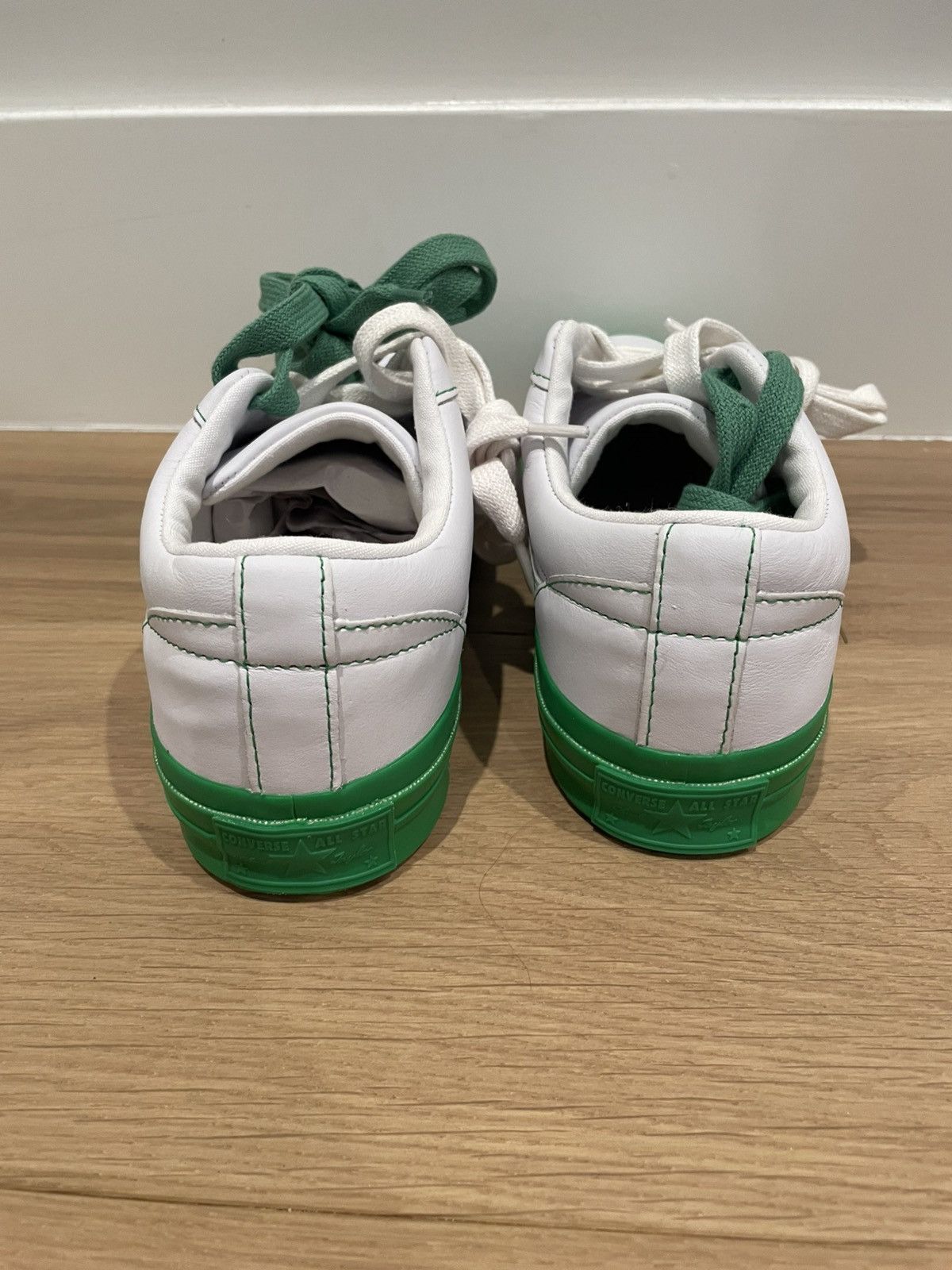 Converse × Golf Wang × Golf le Fleur Golf le Fleur x Converse One Star White and Green Size US 7 / EU 40 - 5 Thumbnail