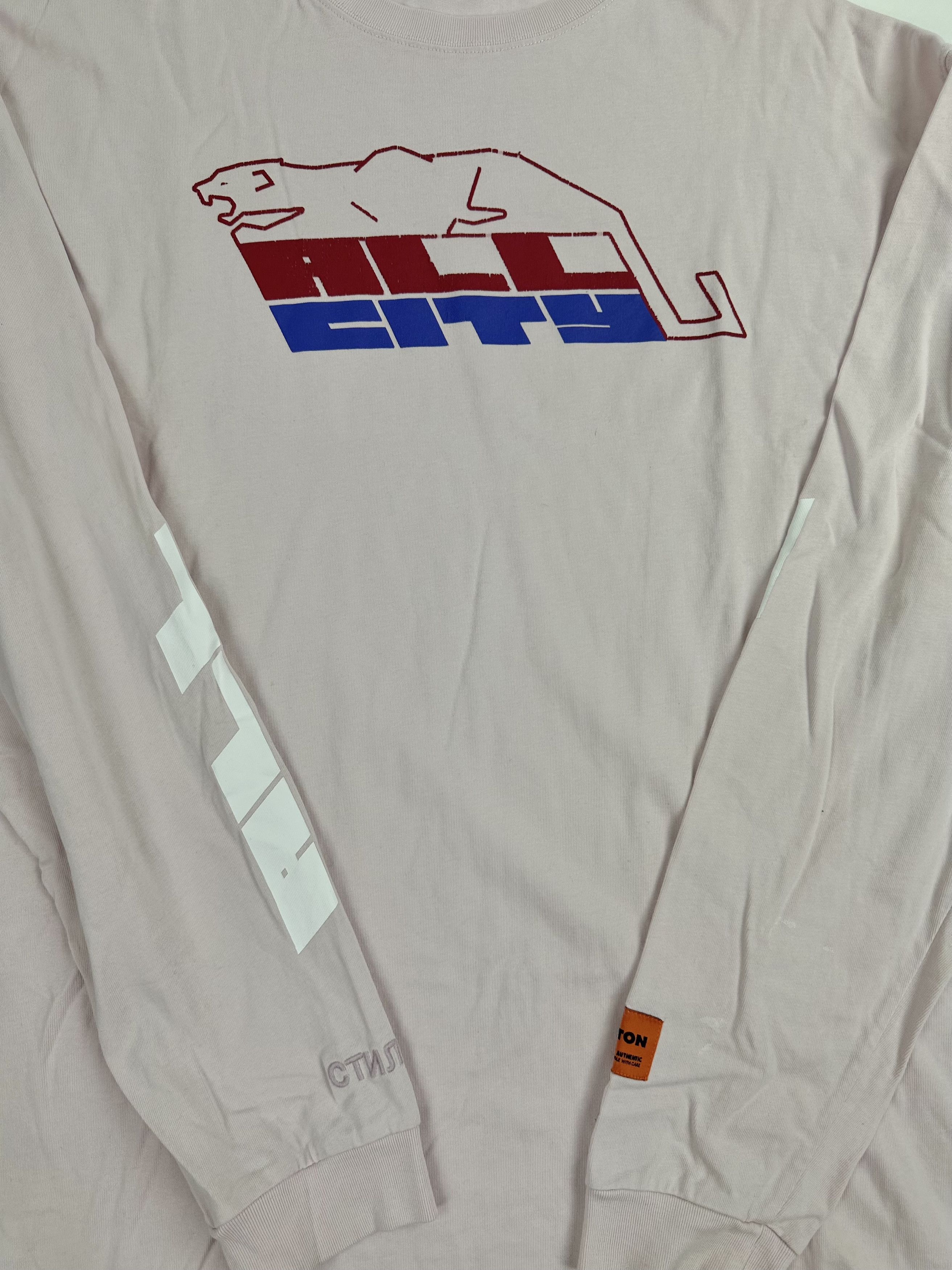 Heron Preston All City Heron Preston Long sleeve - Light pink Size US L / EU 52-54 / 3 - 5 Thumbnail