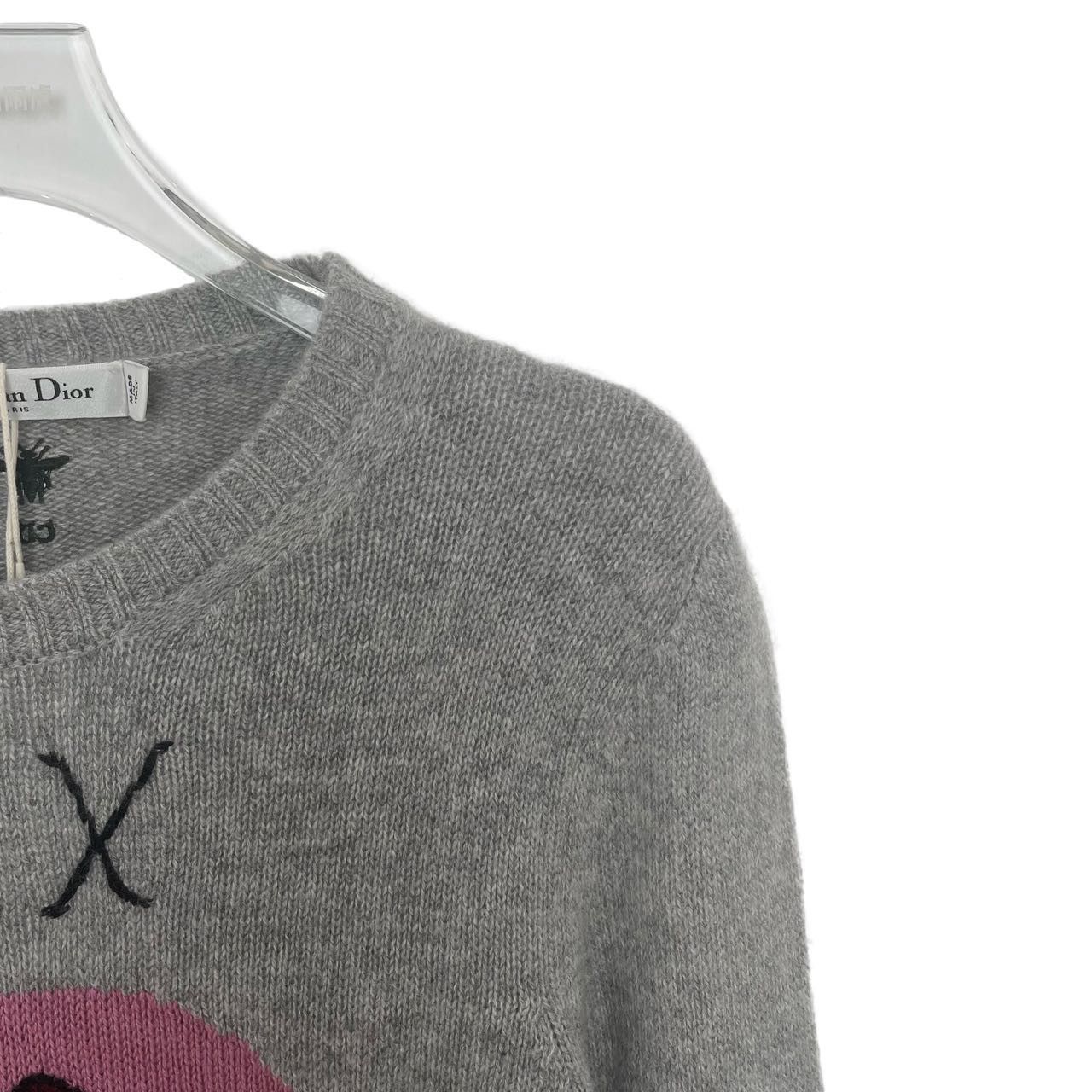 Dior Dior Grey Wool Knit Sweater K26WX Size XS / US 0-2 / IT 36-38 - 5 Thumbnail