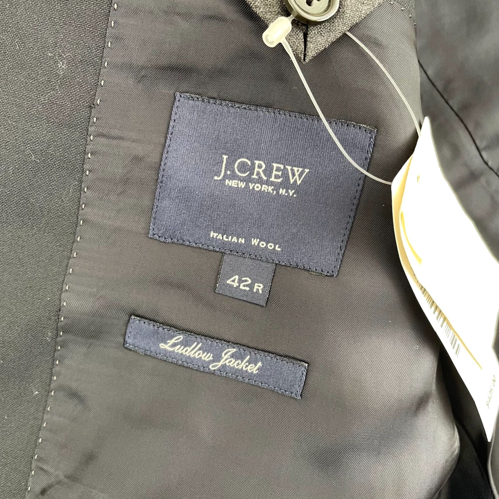 J.Crew VINTAGE J Crew Ludlow Sports Coat Blazer Men 42R Navy Blue Loro Piana Italian Wool Blazer Jacket Suit Jacket Women? Size 42R - 4 Thumbnail
