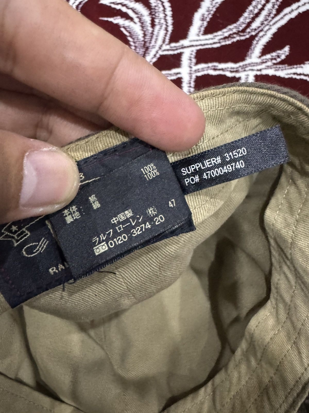 RRL Ralph Lauren RRL RALPH LAUREN VELVET CAP HAT Size ONE SIZE - 9 Thumbnail