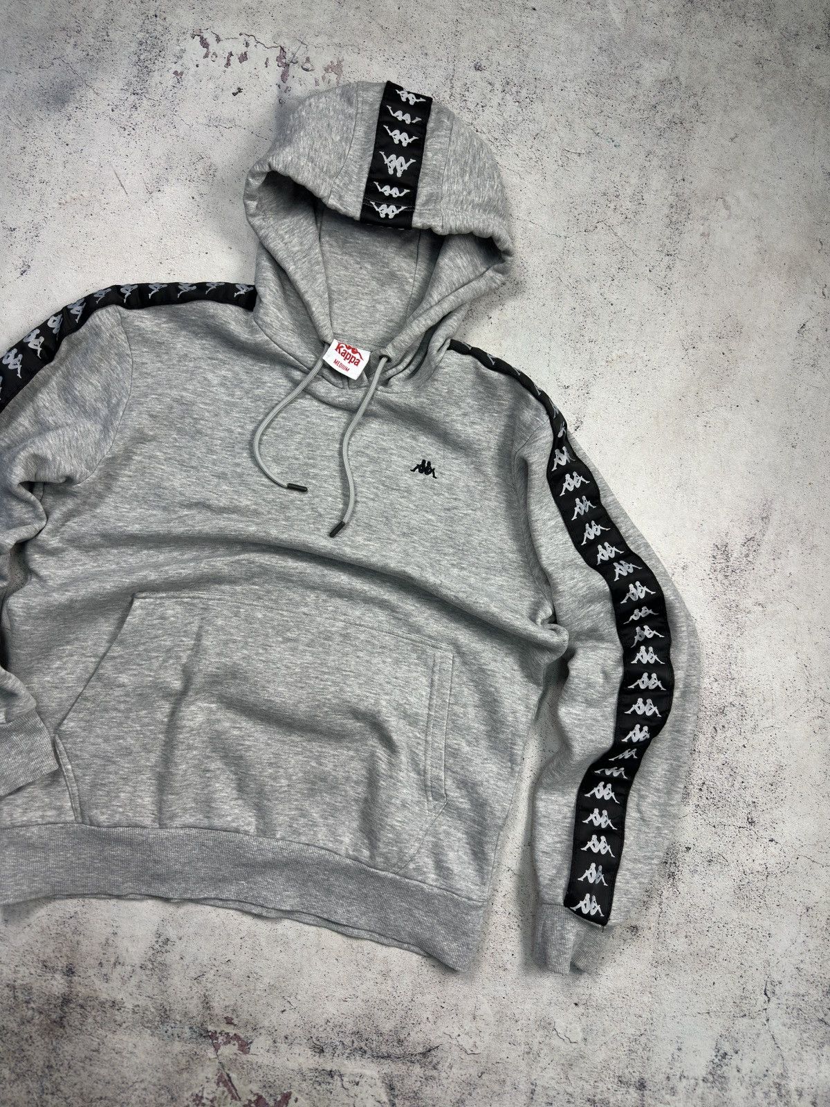 Kappa Kappa Gray Cotton Hoodie Size M Size US M / EU 48-50 / 2 - 2 Thumbnail