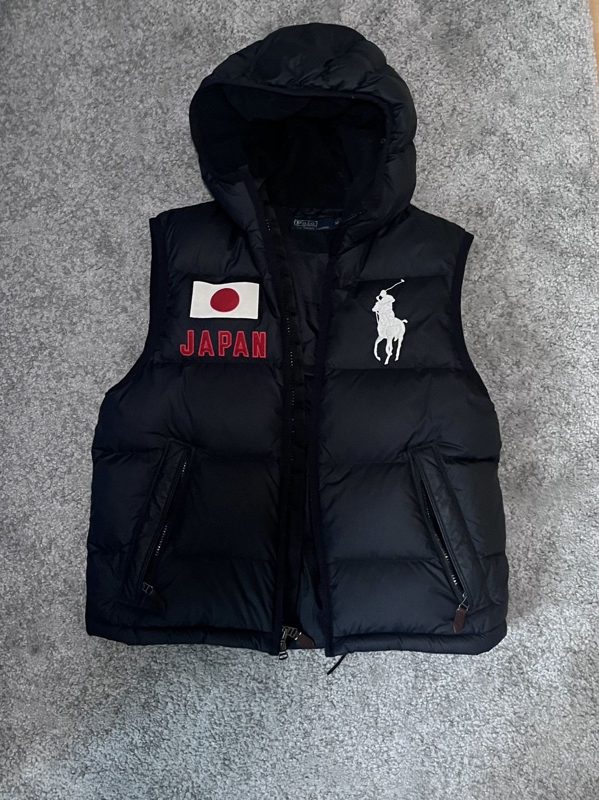 Polo Ralph Lauren Polo Ralph Lauren Japan Flag Puffer Vest Size US M / EU 48-50 / 2 - 1 Thumbnail