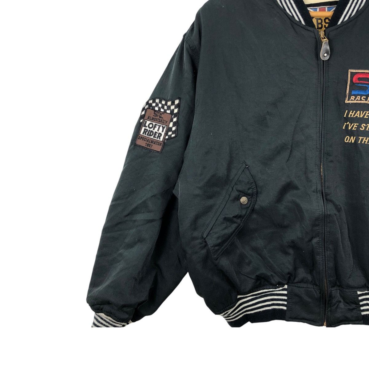 Vintage Vintage SRC RACING TEAM Hi Tech Bomber Jacket Size US L / EU 52-54 / 3 - 5 Thumbnail
