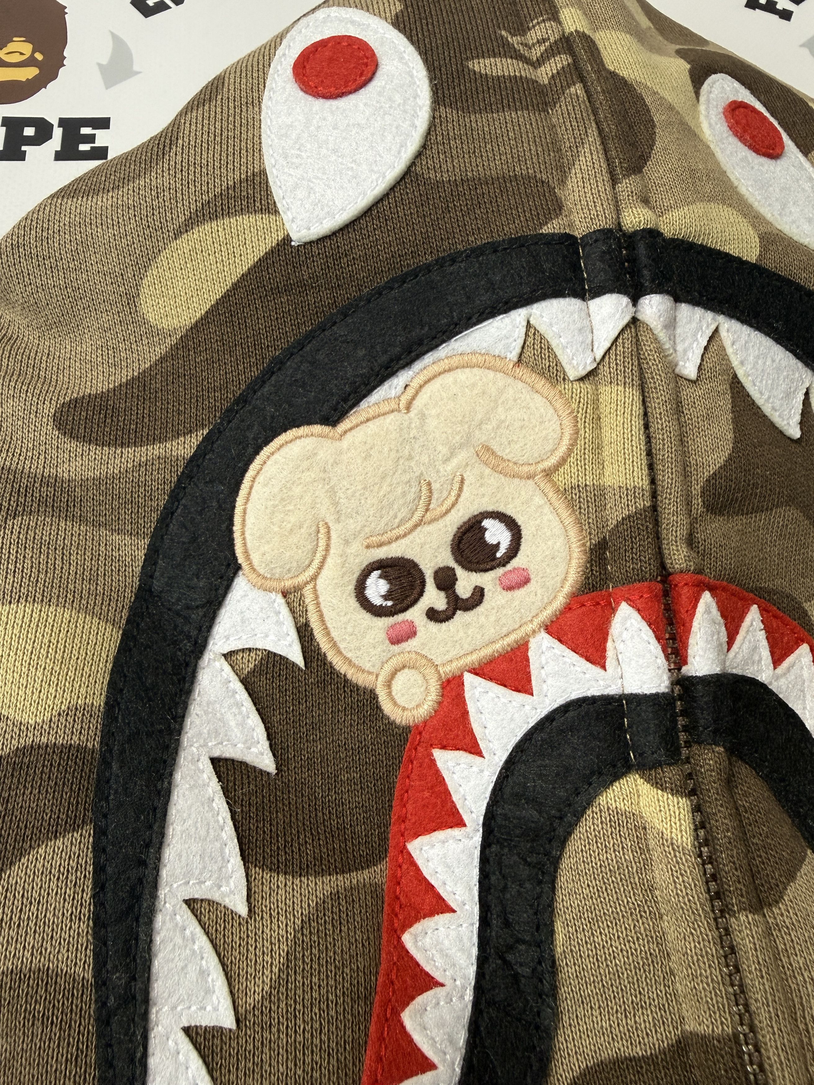 Bape BAPE X STRAYKIDS PUPPYM SHARK FULL ZIP HOODIE Size US S / EU 44-46 / 1 - 10 Thumbnail