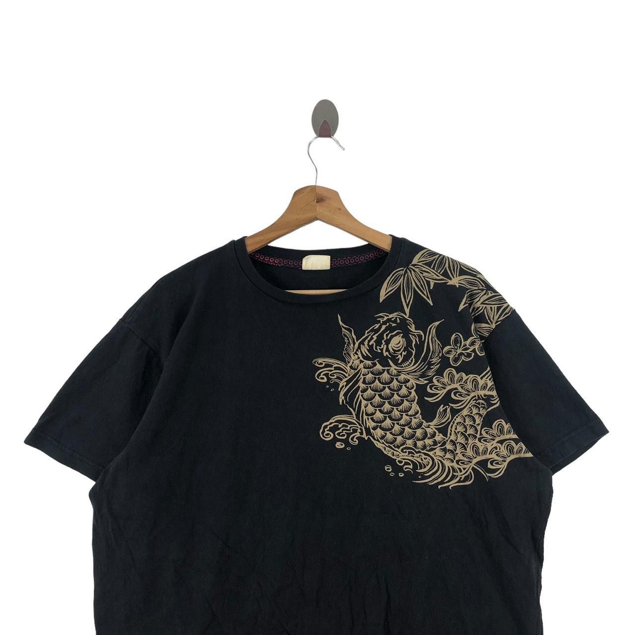Other JAPAN TRADITIONAL KURA KURI Koi Tee Shirt Strange Heaven Size 3XL / US 20-22 - 3 Thumbnail