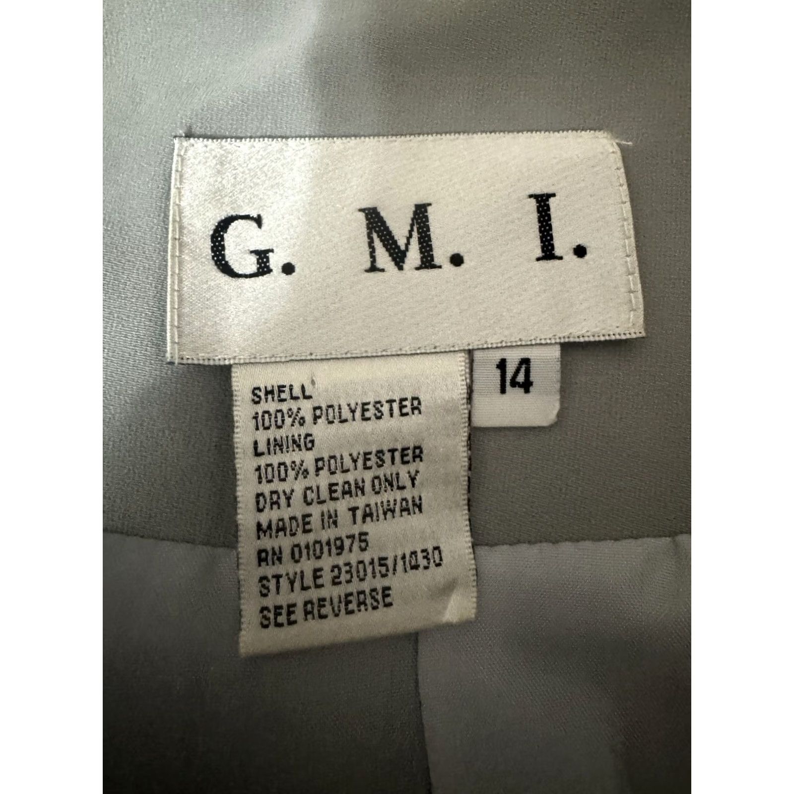Vintage VINTAGE G.M.I Blazer Tank 2 Piece Women Size 14 White Polyester Double-Breasted Regular Pants Suit Shirt? Size XL / US 12-14 / IT 48-50 - 5 Thumbnail