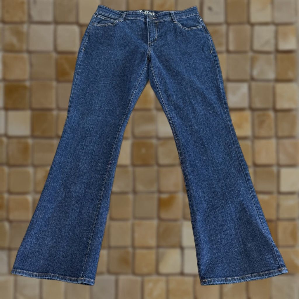 Old Navy VINTAGE Old Navy Women's Jeans Bootcut Mid Rise Regular Size M 30 Blue 90s Size 32" / US 10 / IT 46 - 1 Thumbnail