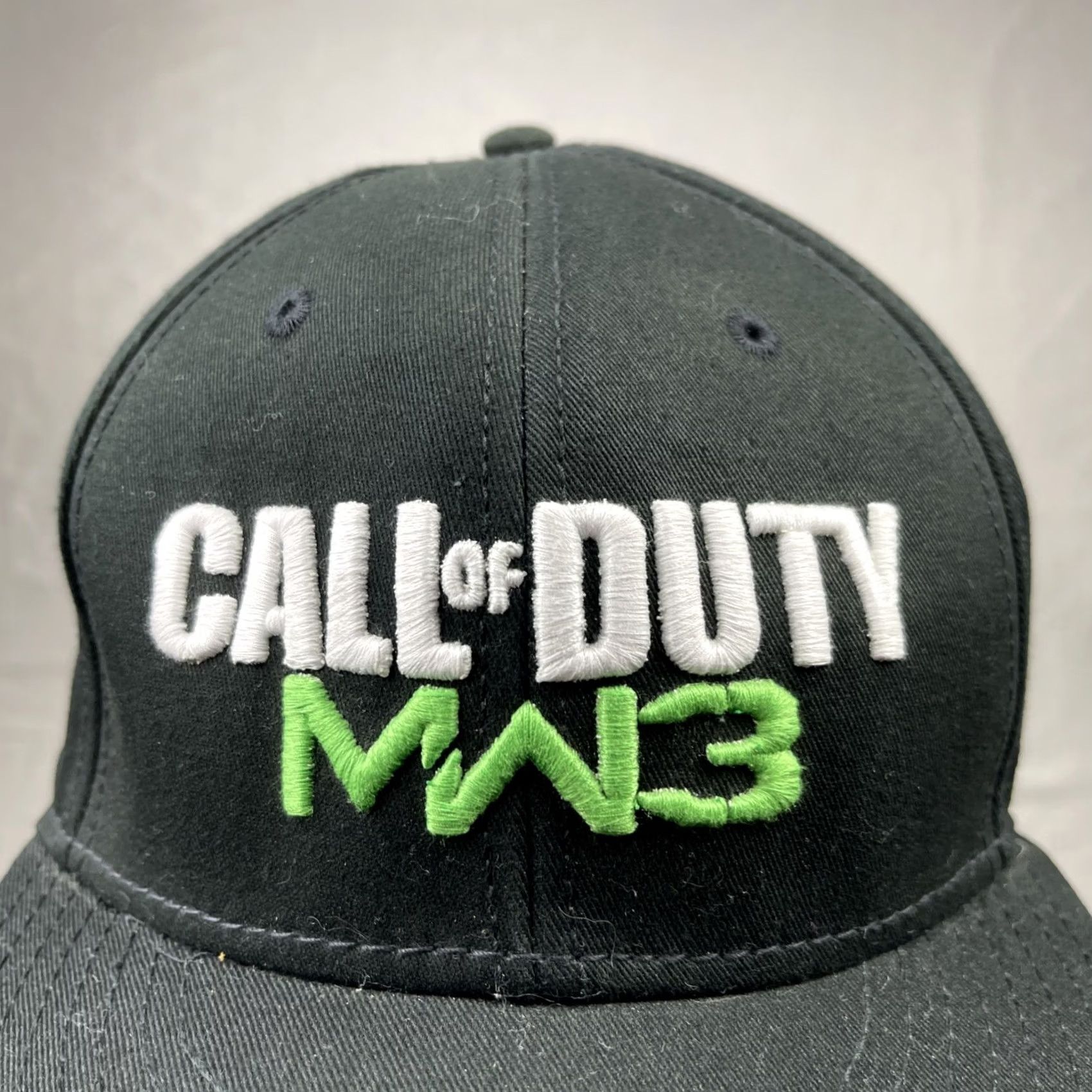 Vintage VINTAGE Call Of Duty Hat Cap Mens Large XL Black Fitted Activision Video Games COD Size ONE SIZE - 3 Thumbnail
