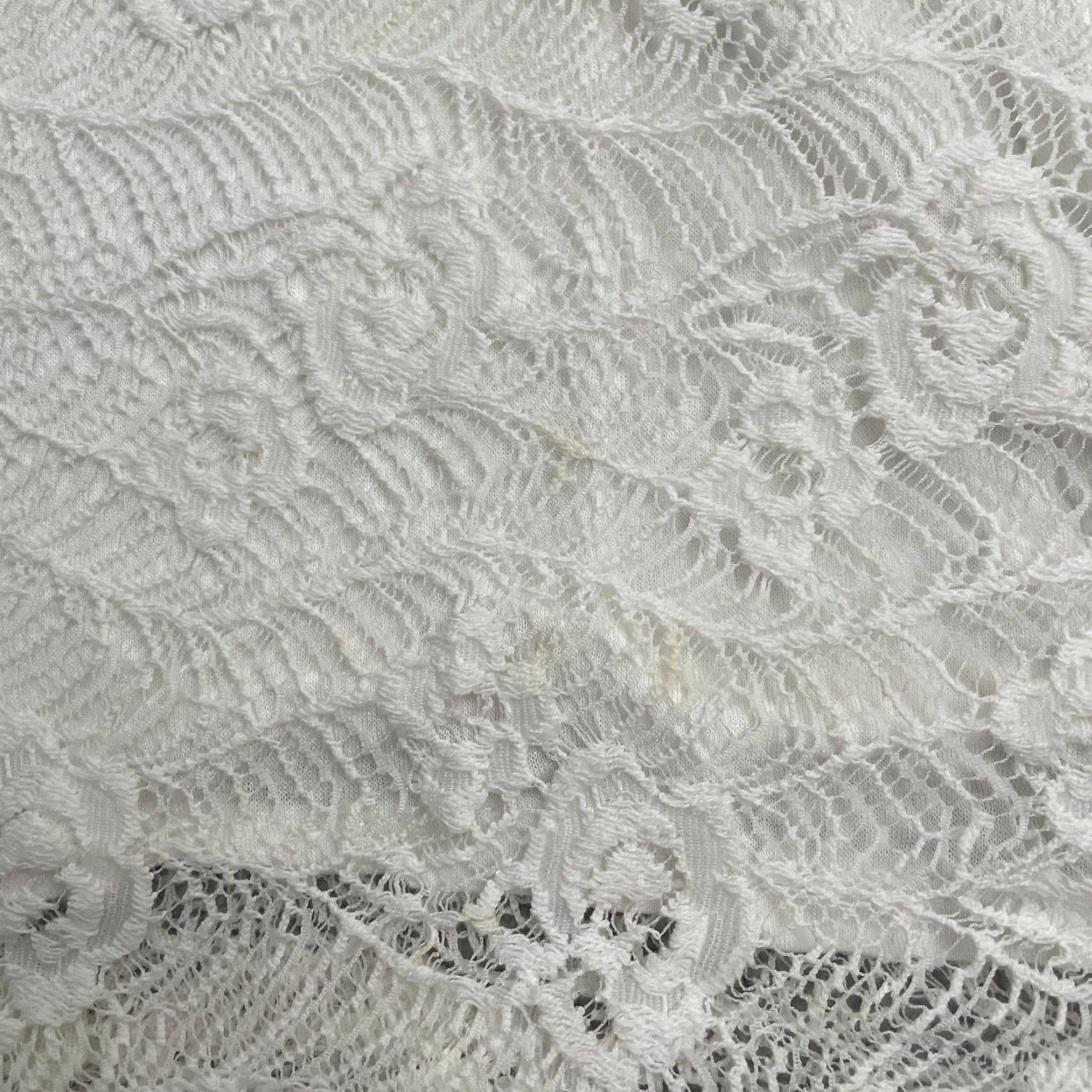 Vintage Leo & Nicole Lace Blouse Womens S White Short Sleeve Casual Top Size S / US 4 / IT 40 - 4 Thumbnail