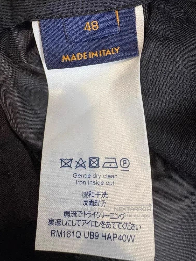 Louis Vuitton Black Tailored Pants Size 32. Size US 32 / EU 48 - 6 Thumbnail