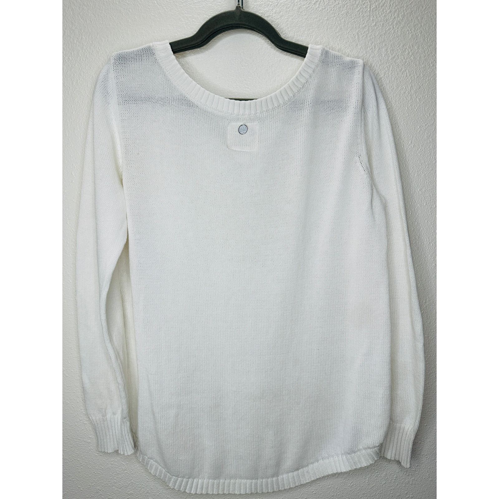 Billabong Billabong Boat Neck High Low Shark Knit Pattern Sweater M Size M / US 6-8 / IT 42-44 - 10 Thumbnail