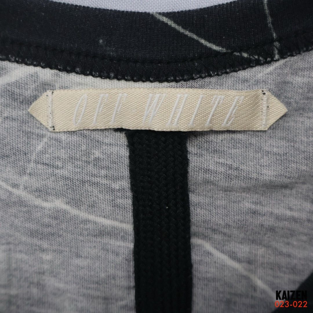 Off-White OFF-WHITE - CARAVAGGIO MARBLE TEE Size US XS / EU 42 / 0 - 8 Thumbnail