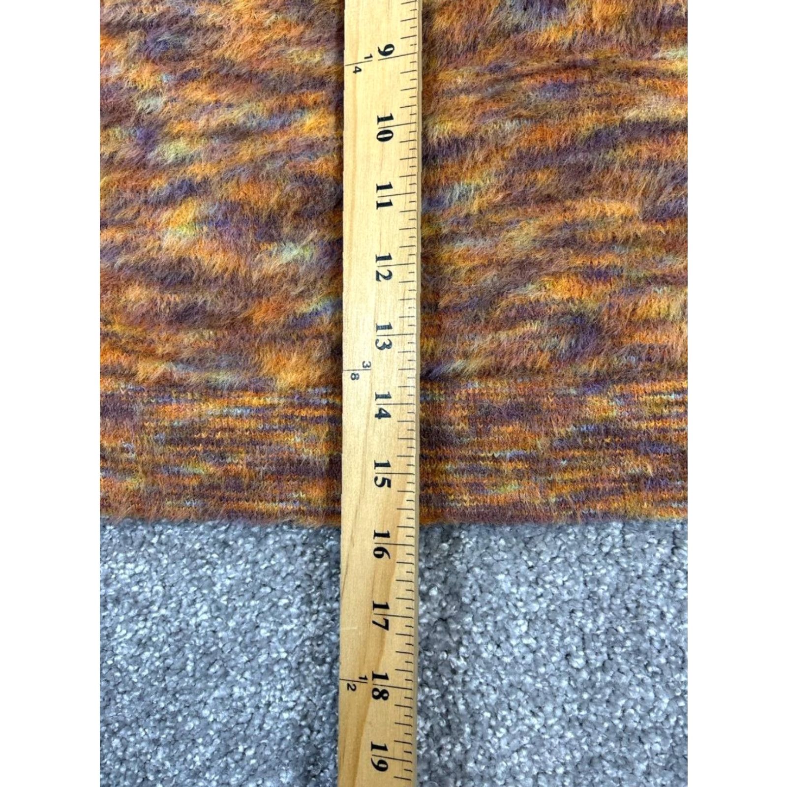 Zara Zara Sweater Womens Small Brown Purple Cropped Fleece Size S / US 4 / IT 40 - 8 Thumbnail