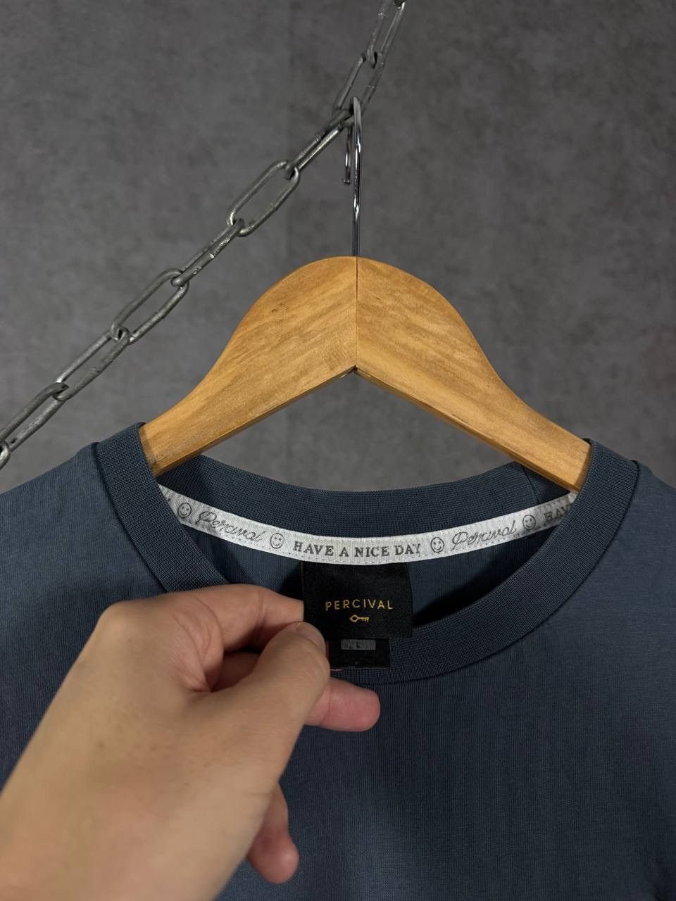 Percival Percival designer logo tee Size US L / EU 52-54 / 3 - 4 Thumbnail