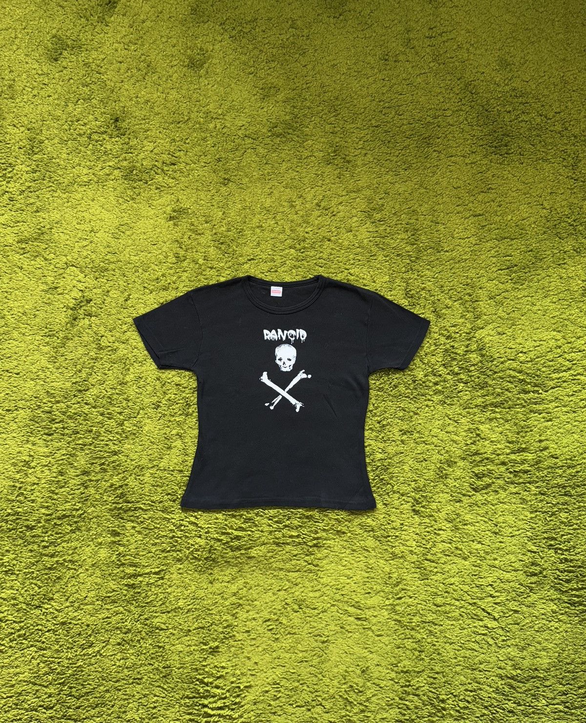 Band Tees 2001 vintage Rancid skull logo t-shirt Y2K Size S / US 4 / IT 40 - 1 Thumbnail