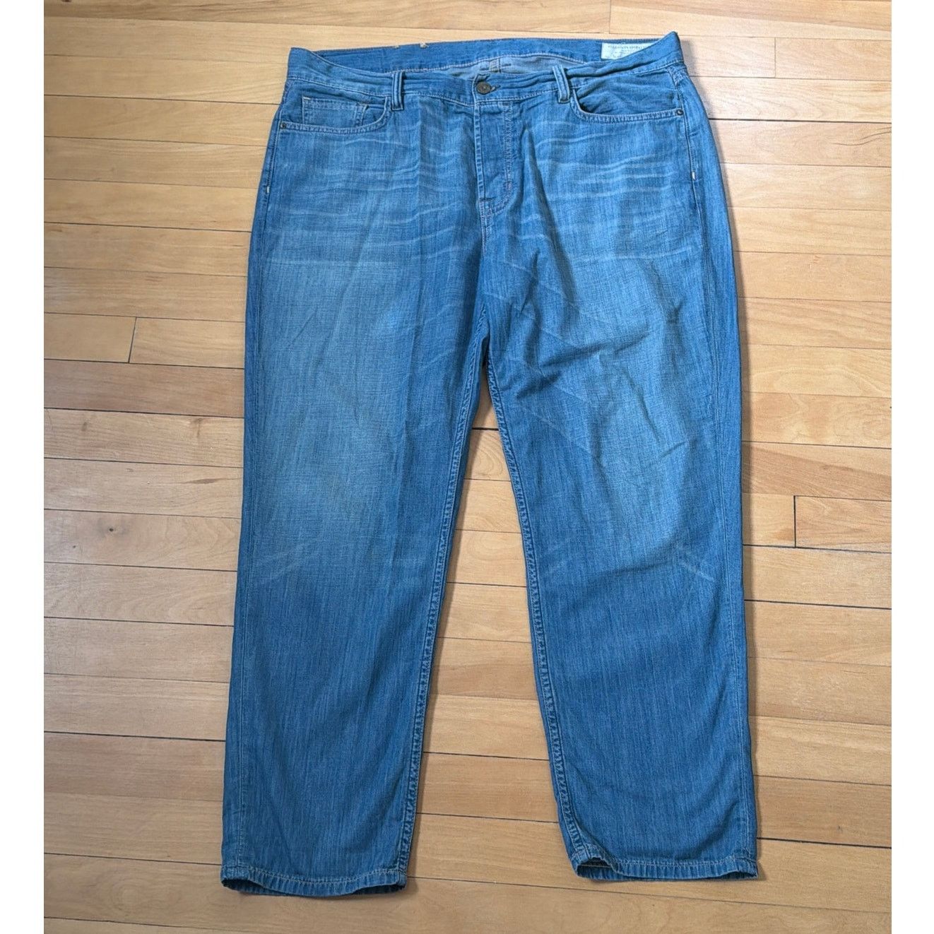 Allsaints AllSaints Reeves Boyfriend Jeans Size 32 Spital fields Blue Size 32" / US 10 / IT 46 - 1 Thumbnail