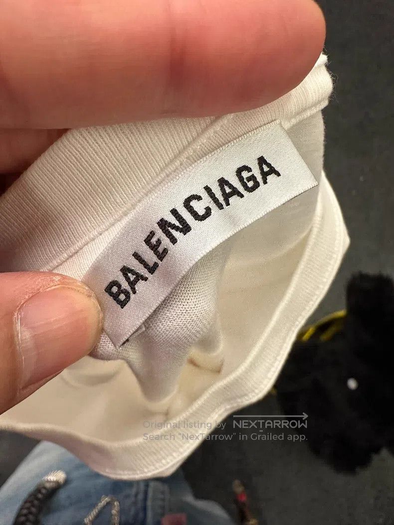 Balenciaga Balenciaga Double B Alphabet Printed Short Sleeve Size US L / EU 52-54 / 3 - 6 Thumbnail