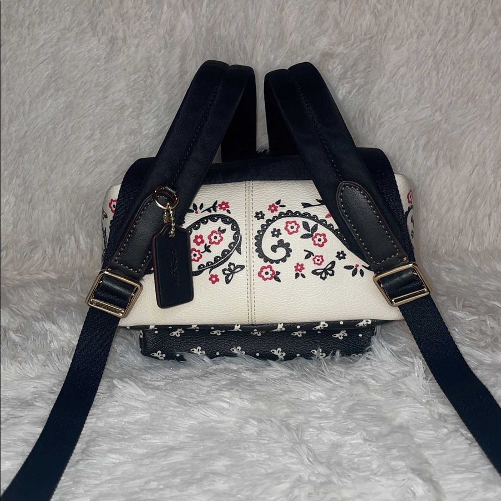 Coach Coach Mini Charlie Butterfly Print Backpack Size ONE SIZE - 13 Thumbnail