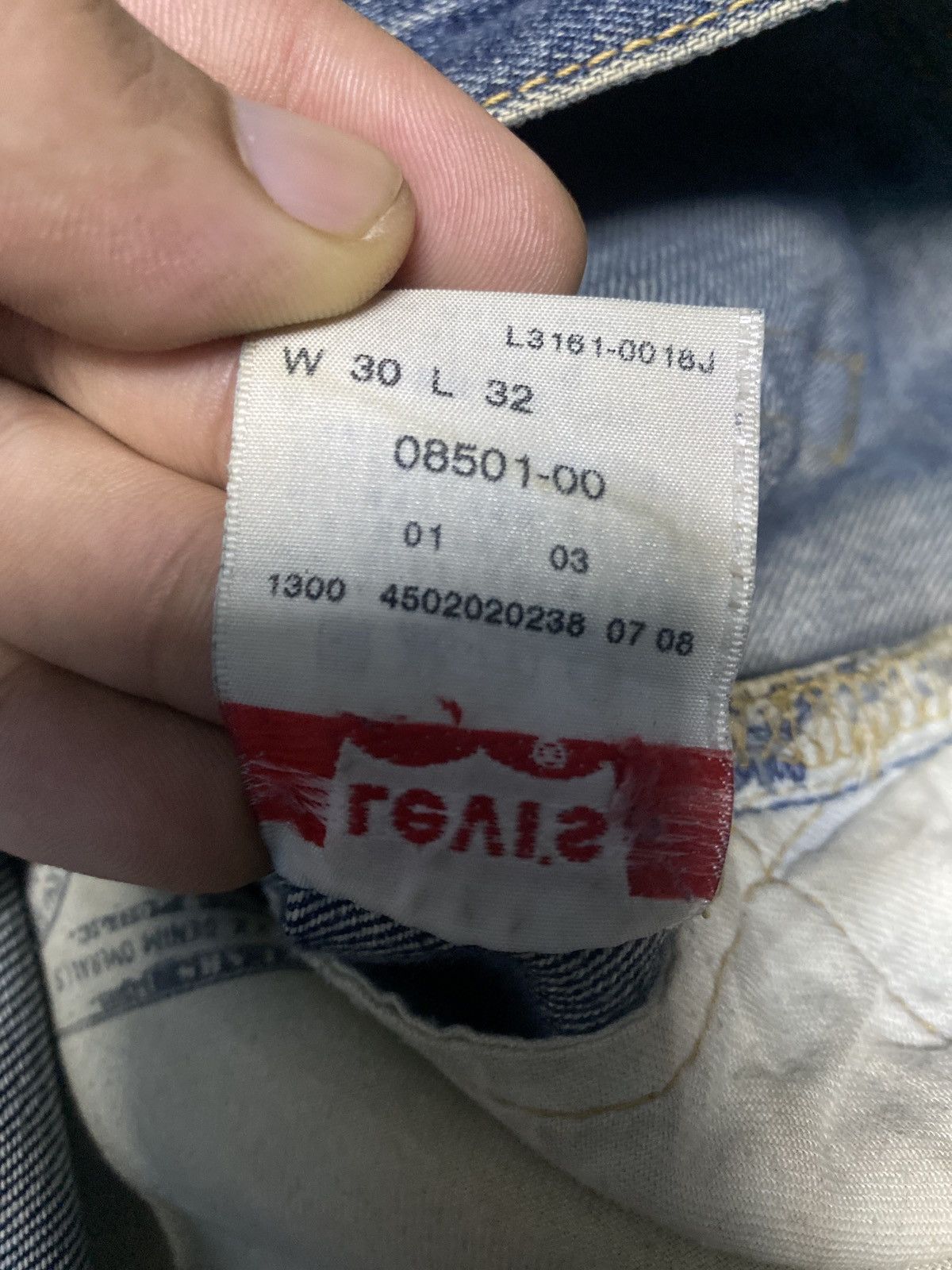 Denime × Levi's LEVI’S 501 Size US 30 / EU 46 - 7 Thumbnail