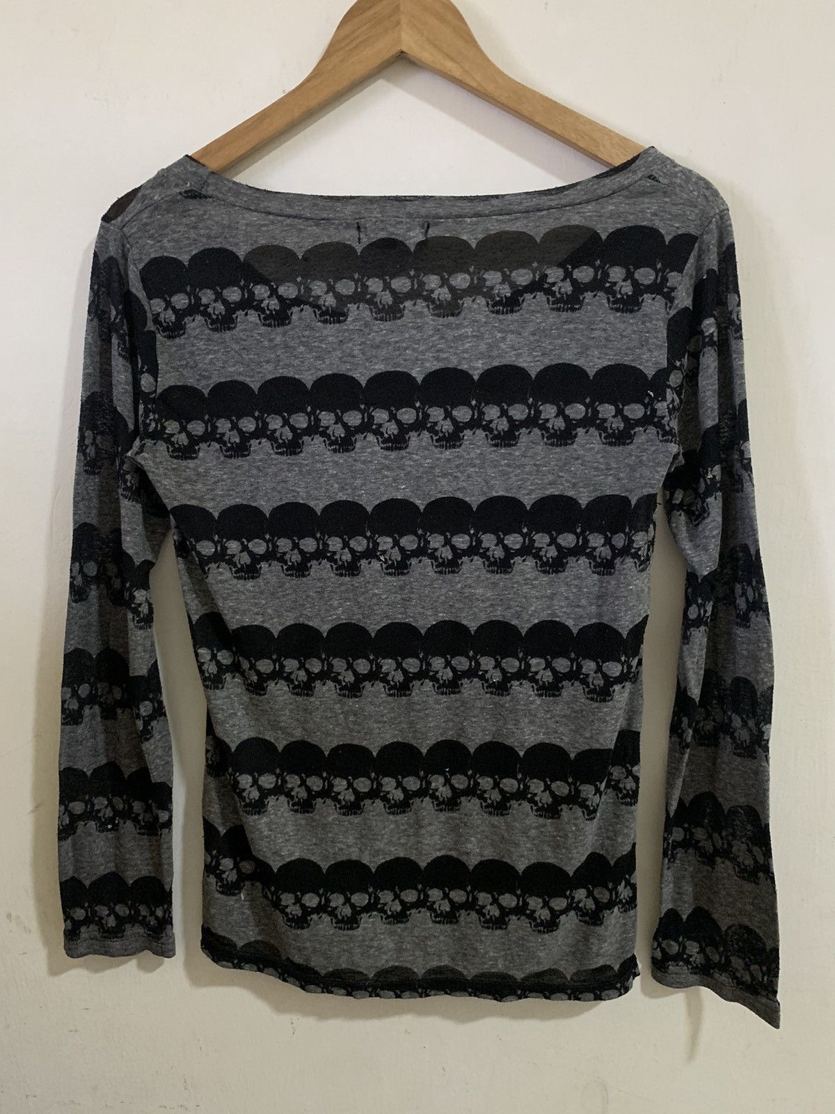 Japanese Brand Japanese Brand KUI Skull Rock Metal Long Sleeve Size S / US 4 / IT 40 - 9 Thumbnail