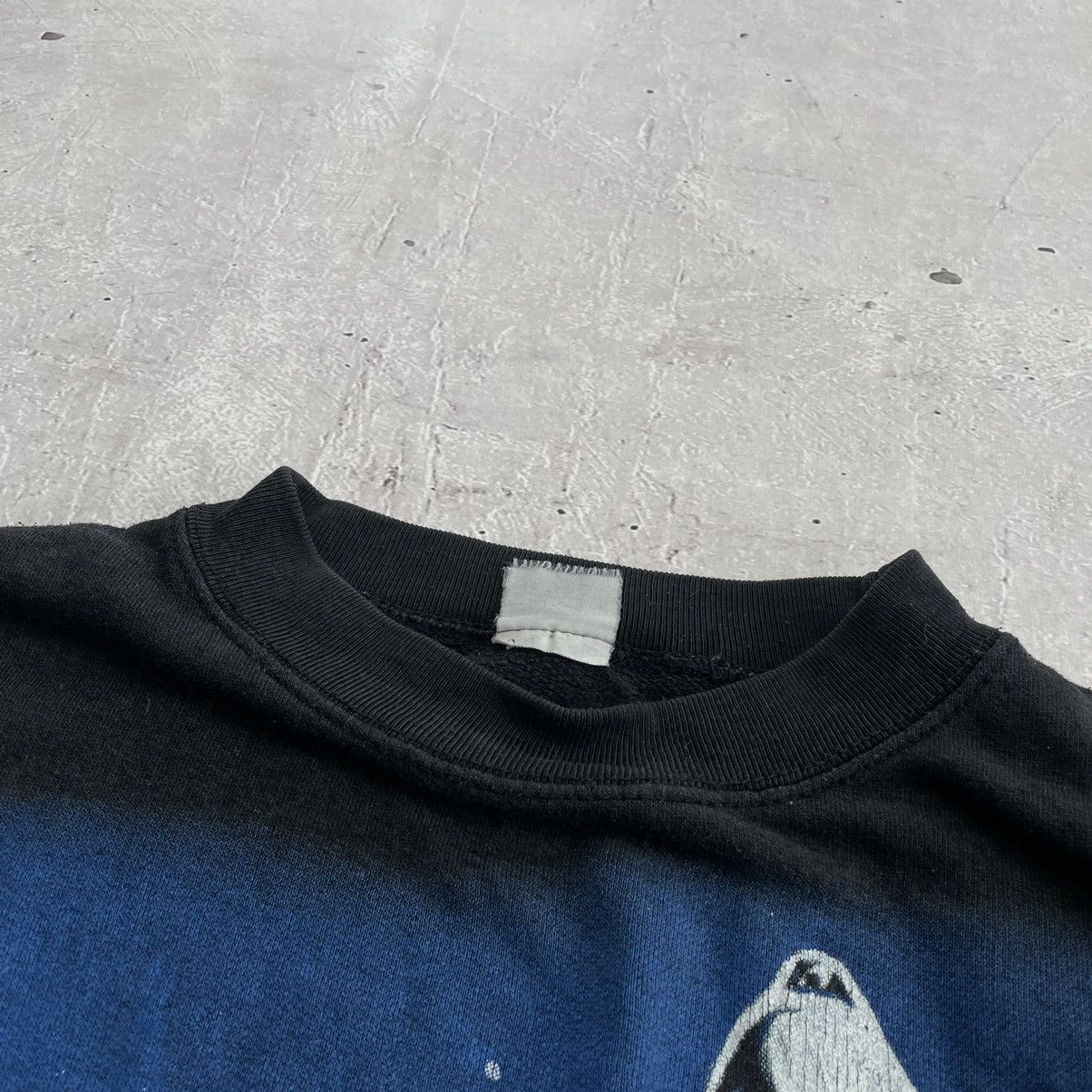 Other × Vintage Vintage 90’s Wolf All over print Sweatshirt y2k Size US L / EU 52-54 / 3 - 9 Thumbnail