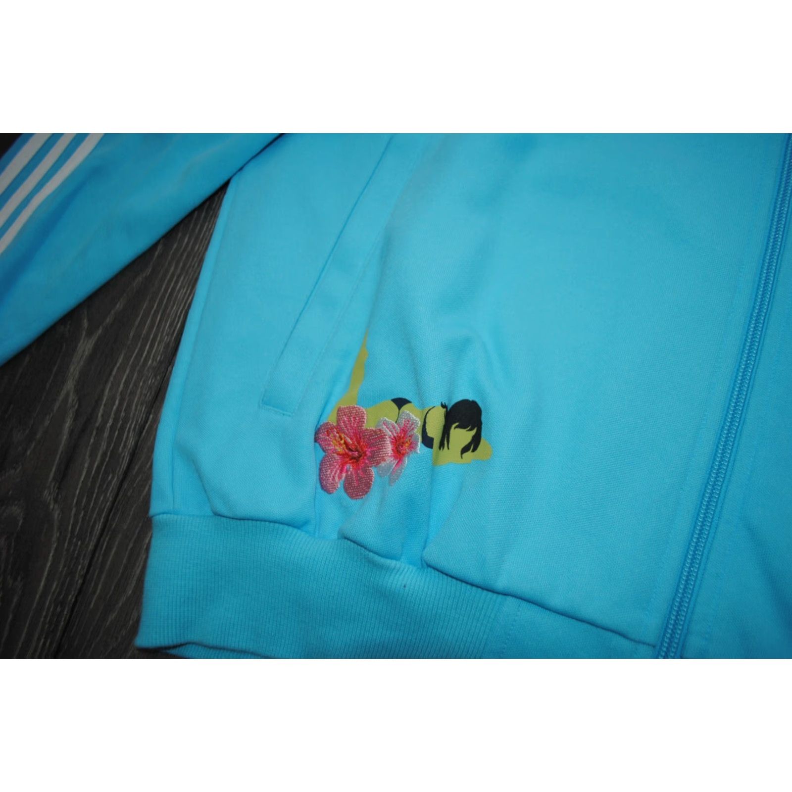 Adidas MENS 2006 HONOLULU HAWAÏ TRACK TOP ADIDAS ORIGINALS JACKET XL BLUE VINTAGE Size US XL / EU 56 / 4 - 4 Thumbnail