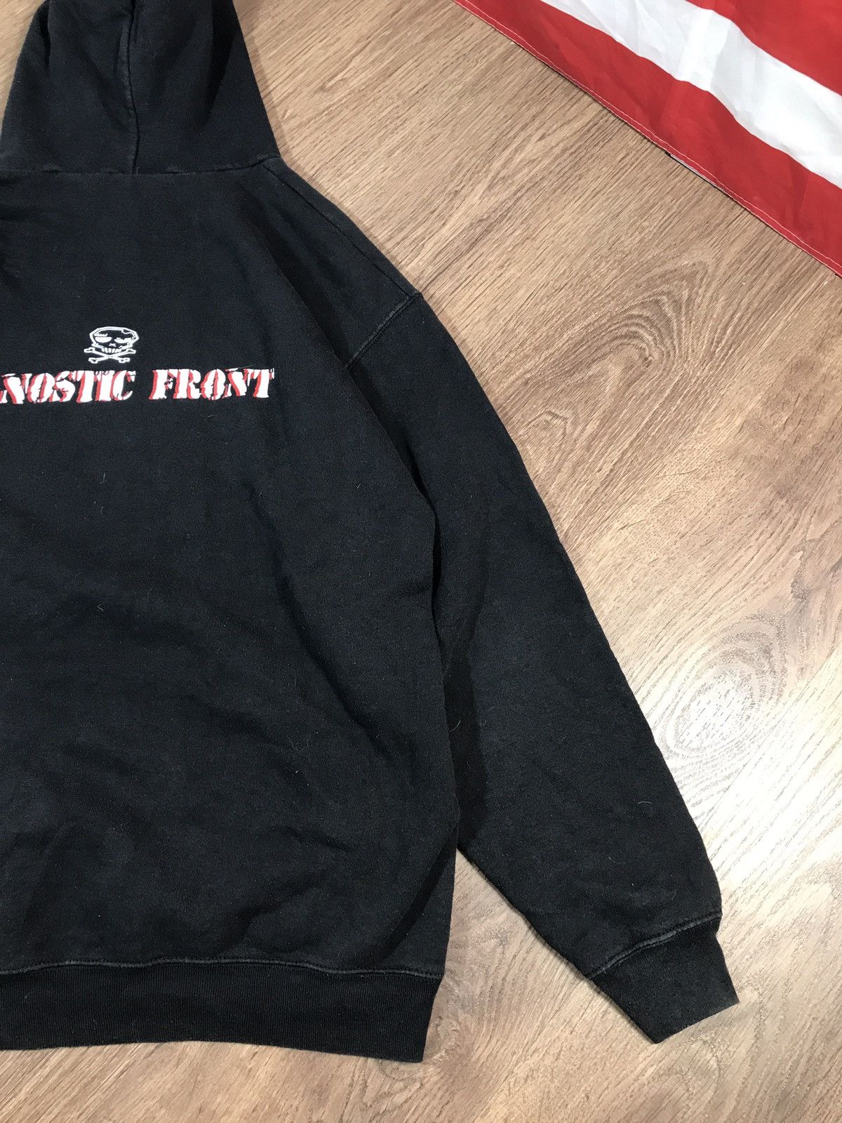 Band Tees × Vintage Agnostic Front Vintage Rare Hoodie Size US XL / EU 56 / 4 - 10 Thumbnail