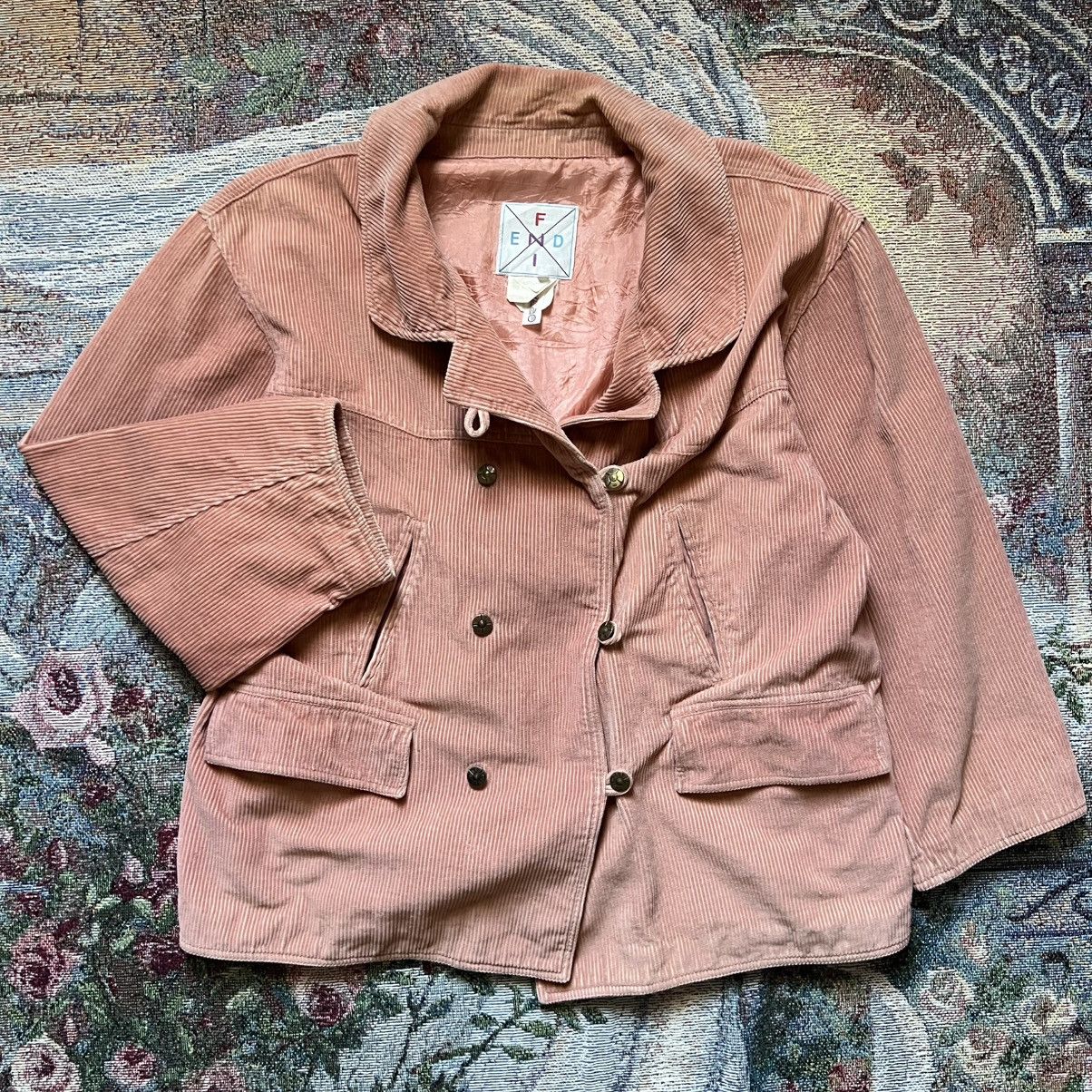 Fendi 1973‘s Fendi corduroy jacket Size 42 Size M / US 6-8 / IT 42-44 - 1 Thumbnail