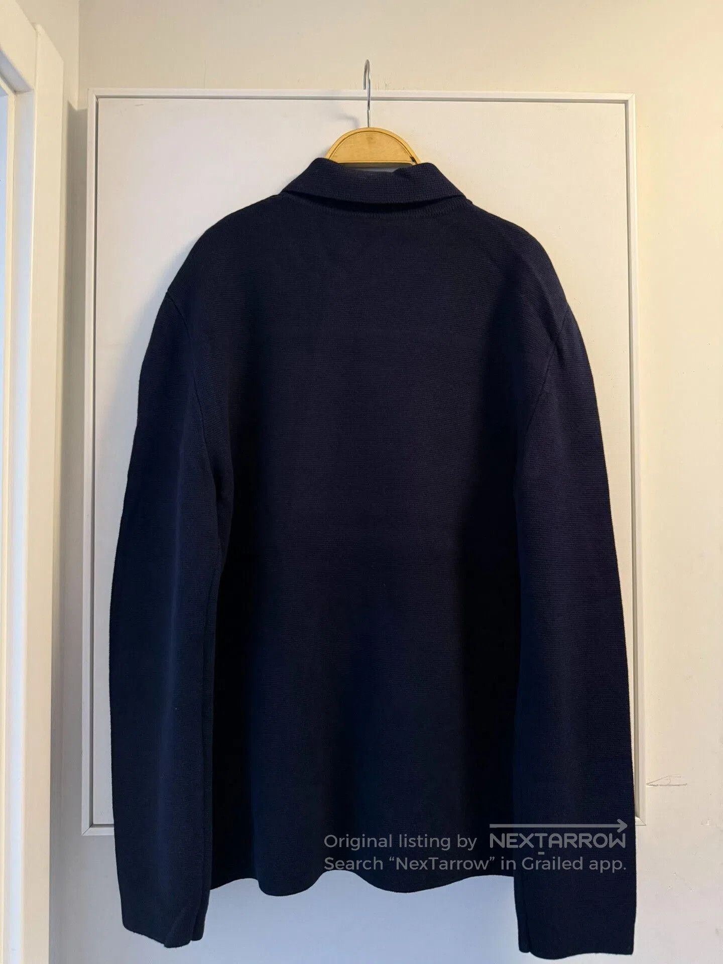 Ermenegildo Zegna ZEGNA Men's Wool Jacket in Navy Blue. Size US M / EU 48-50 / 2 - 2 Thumbnail