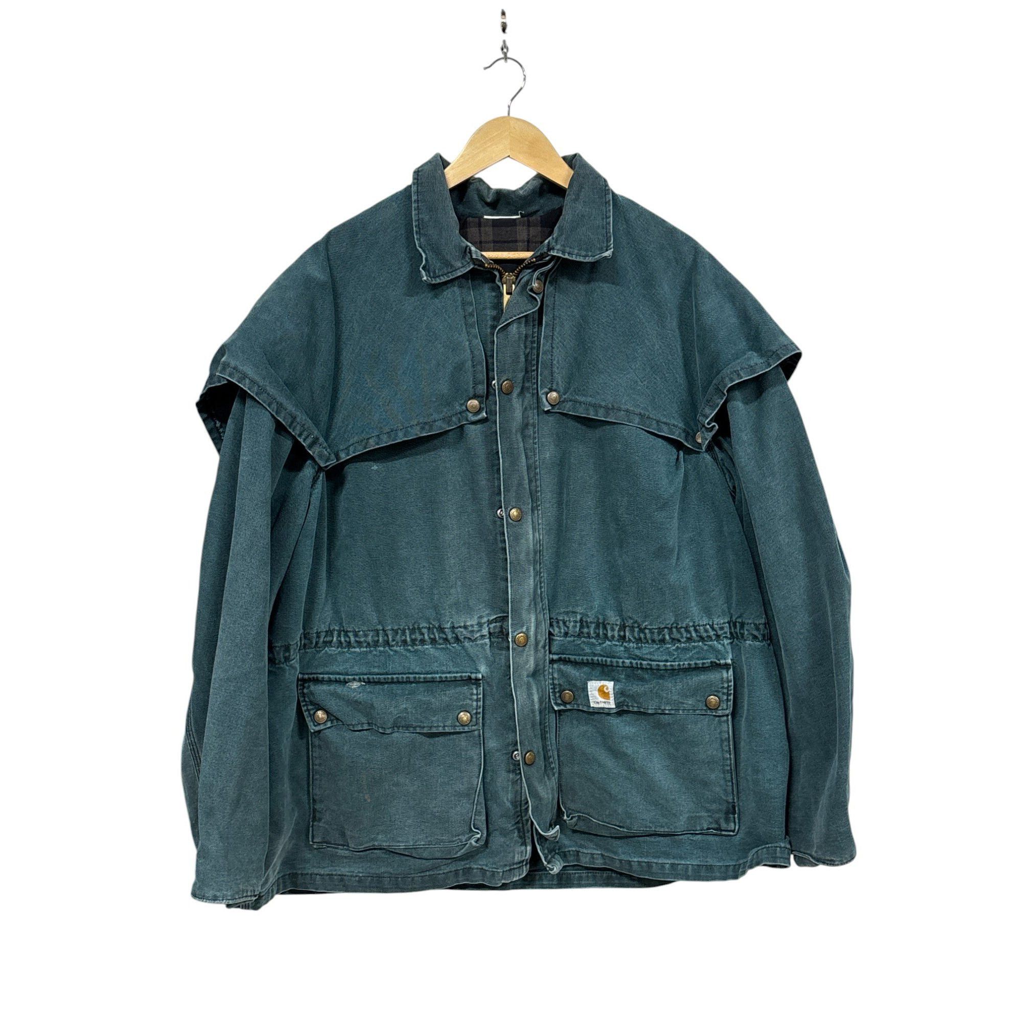 Carhartt Vintage Carhartt Union Made Green CW043 Work Jacket Size XXL Size US XXL / EU 58 / 5 - 1 Thumbnail