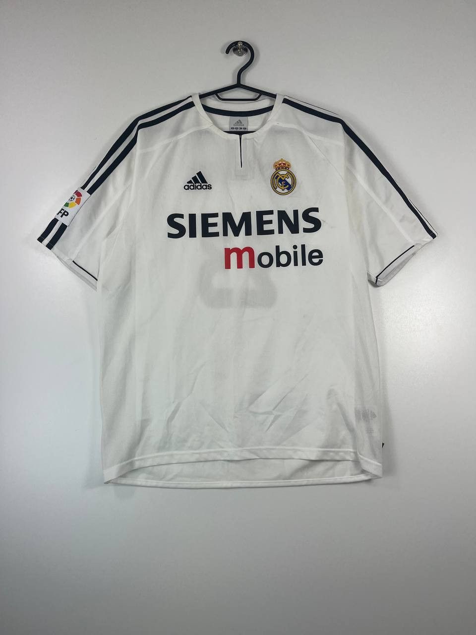Adidas Real Madrid 2003 2004 Home Beckham #23 Adidas 021804 Size L Size US L / EU 52-54 / 3 - 1 Thumbnail