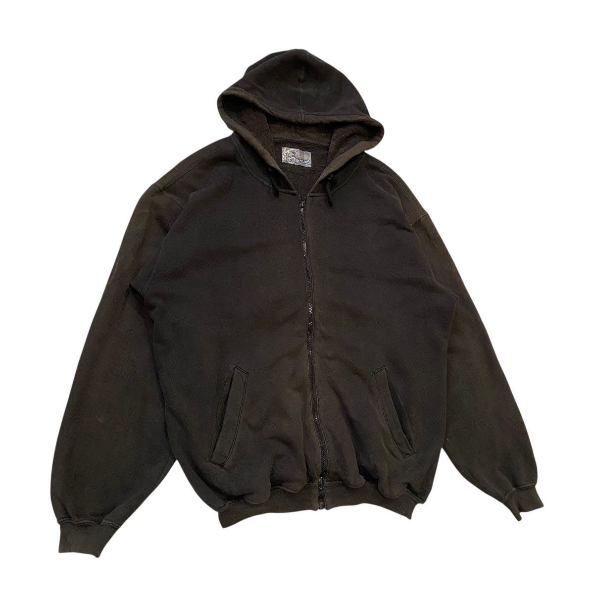 Kenzo Vintage 90s Kenzo Jeans Hoodie Zip Up Big Logo Made In Japan Size US L / EU 52-54 / 3 - 6 Thumbnail