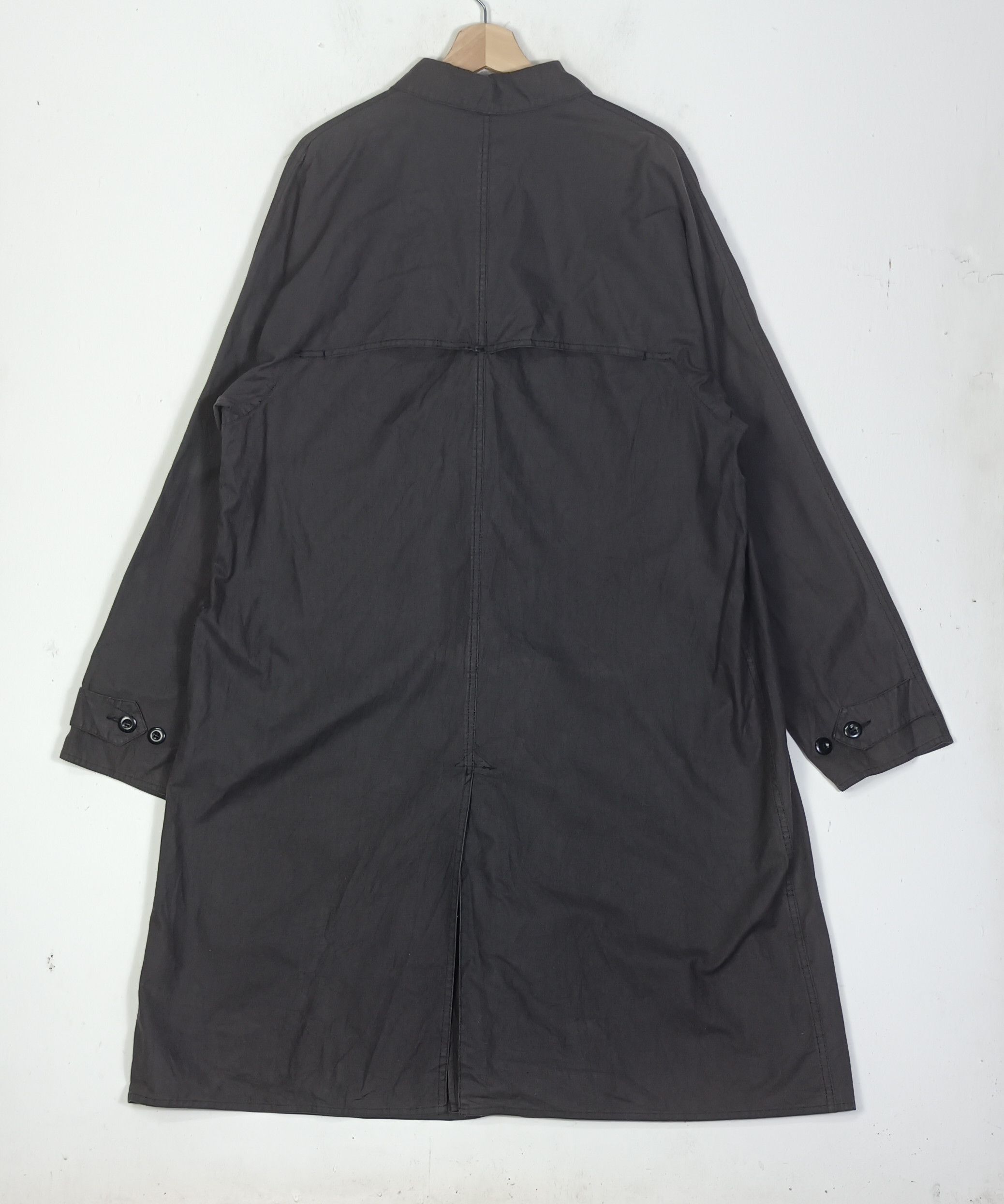 Giorgio Armani 🇮🇹Simin I Armani Jeans Trench Coat Men Jacket Size US L / EU 52-54 / 3 - 2 Thumbnail