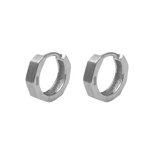Vintage 100%925 silver retro punk earrings Size ONE SIZE - 4 Thumbnail