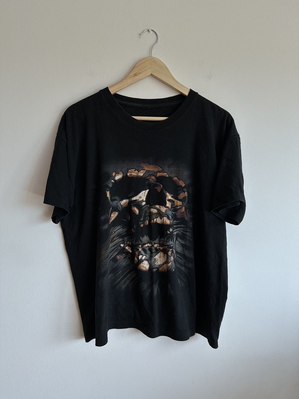 Vintage Vintage skull boxy Tee Size US M / EU 48-50 / 2 - 1 Thumbnail